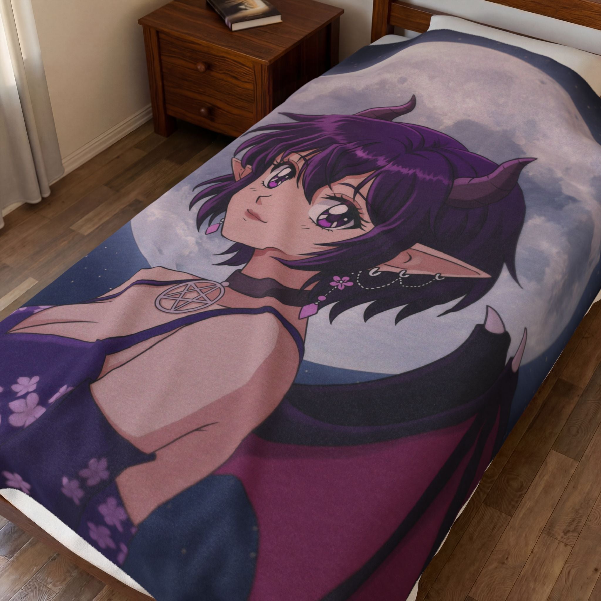 sakurawitchvt "Retro Anime" Blanket