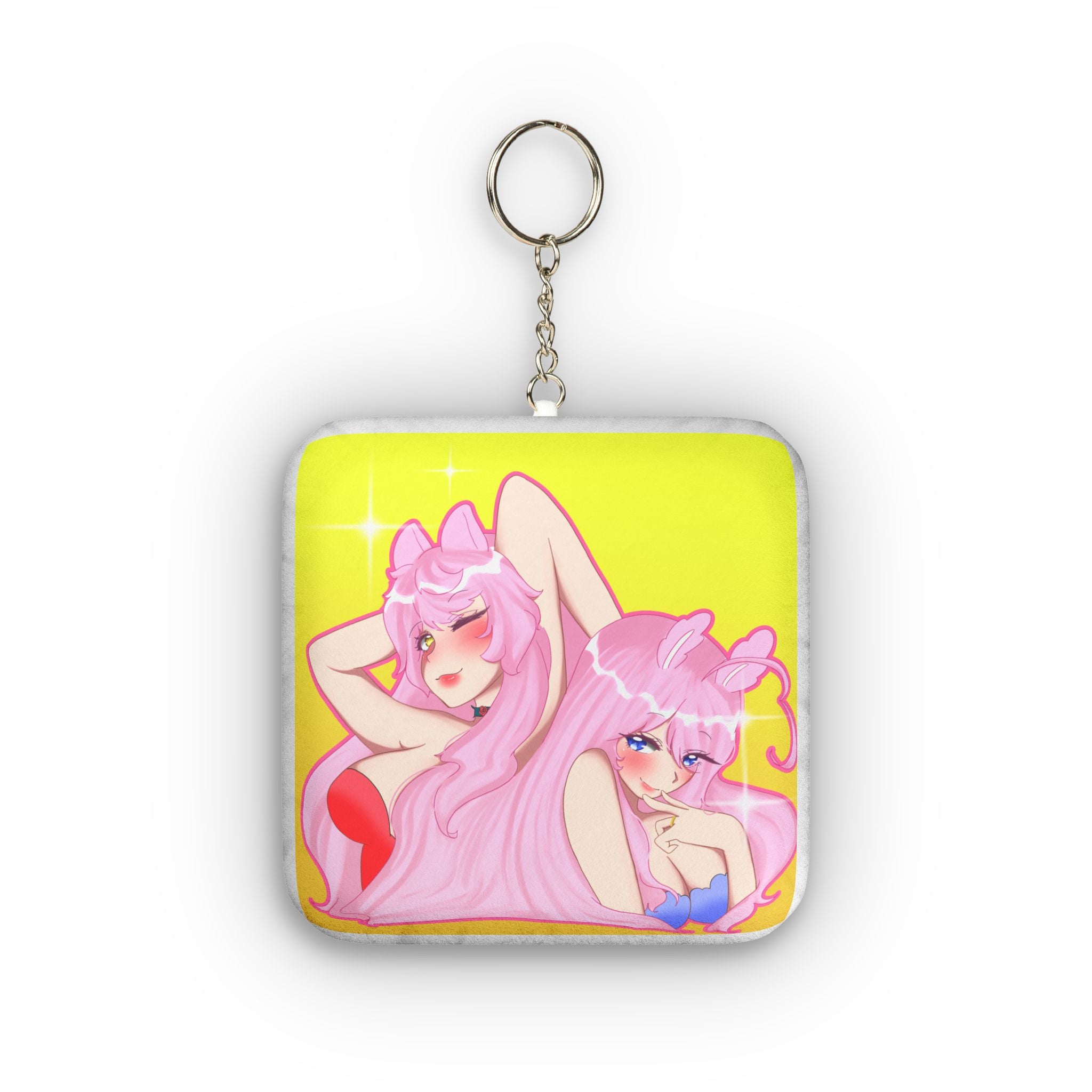 Shu Ivy Rose Plush Keychain