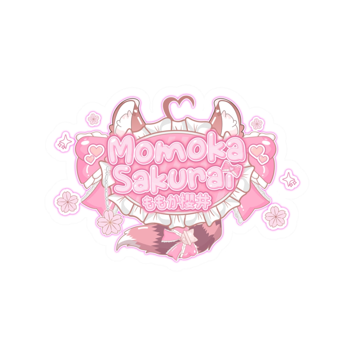 Momoka "Logo" Sticker
