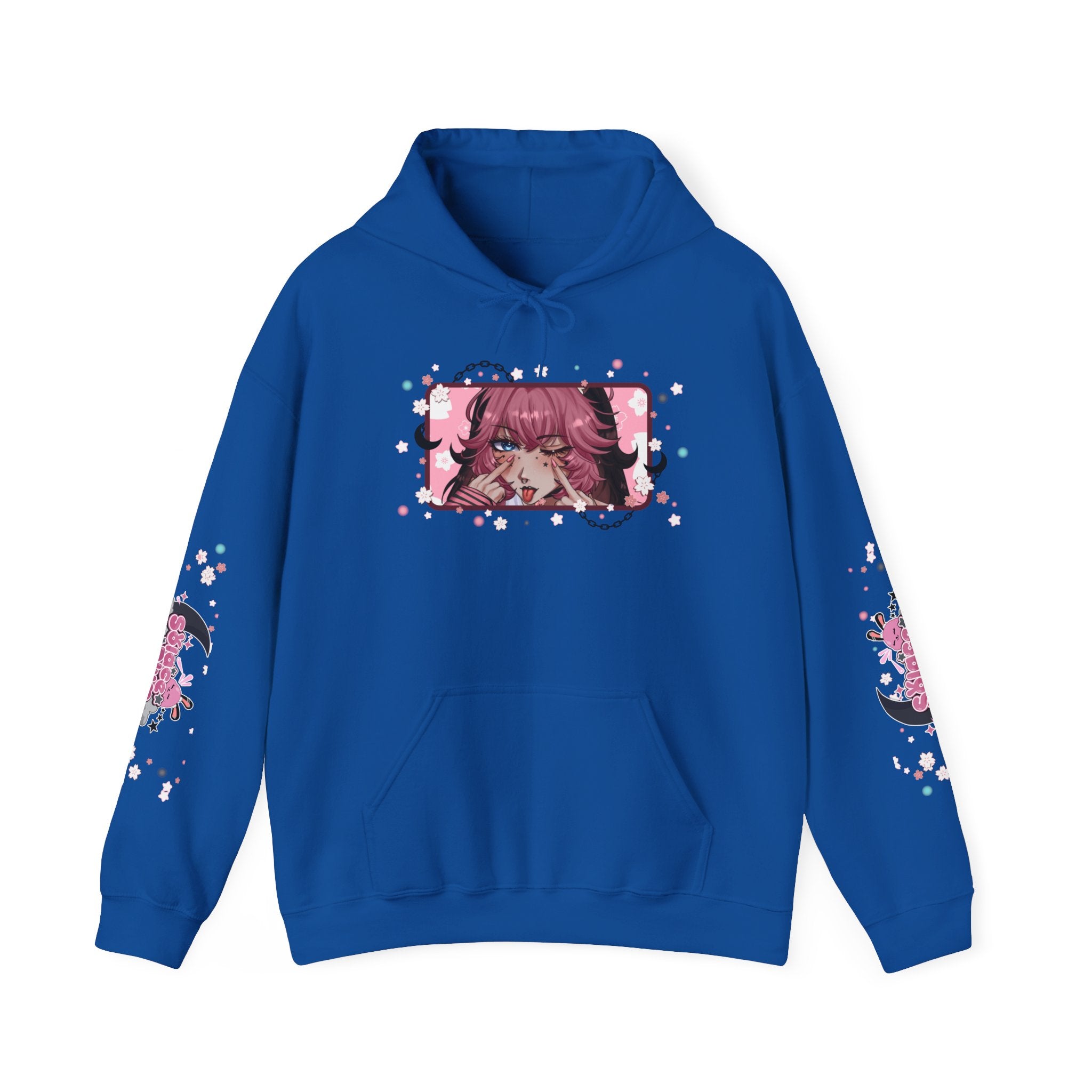 Solace Plum Colored "Blep" Designer Hoodie