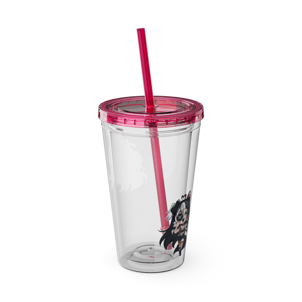 dognamedKats "Chibi Friends" Acrylic Tumbler