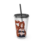 Lady Kiara Rose Acrylic Tumbler