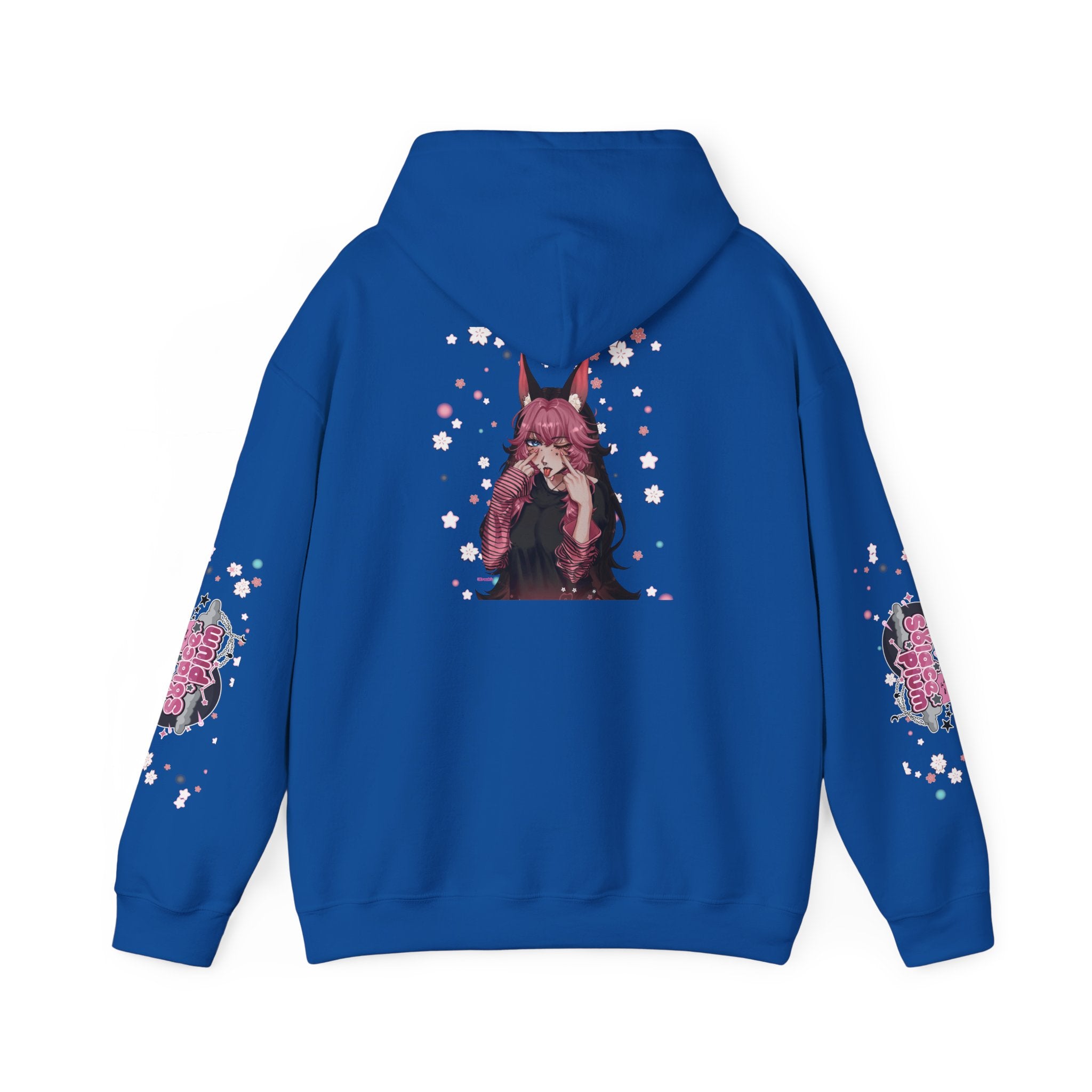 Solace Plum Colored "Blep" Designer Hoodie