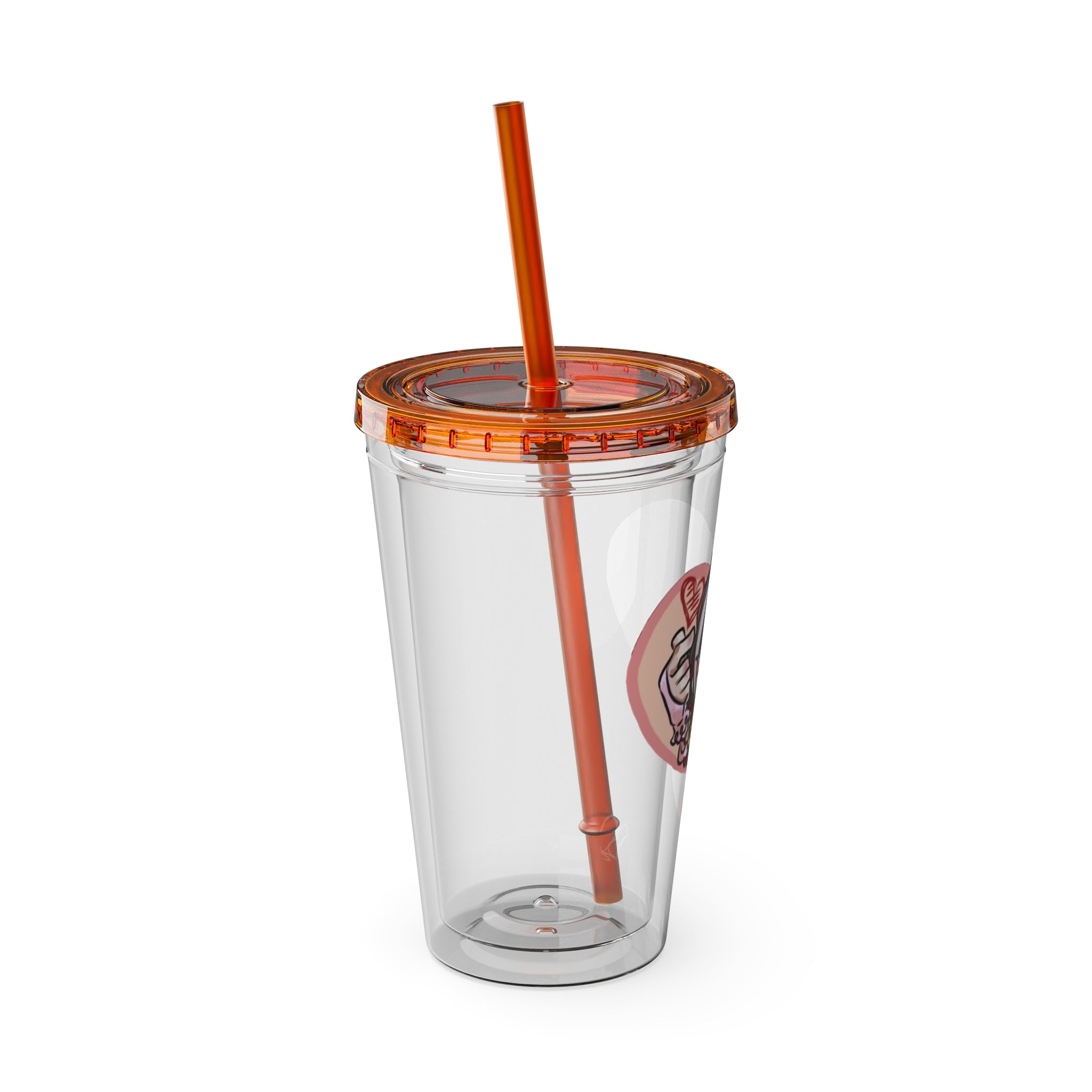 Vatsun Kabuki "Hearts~" Acrylic Tumbler