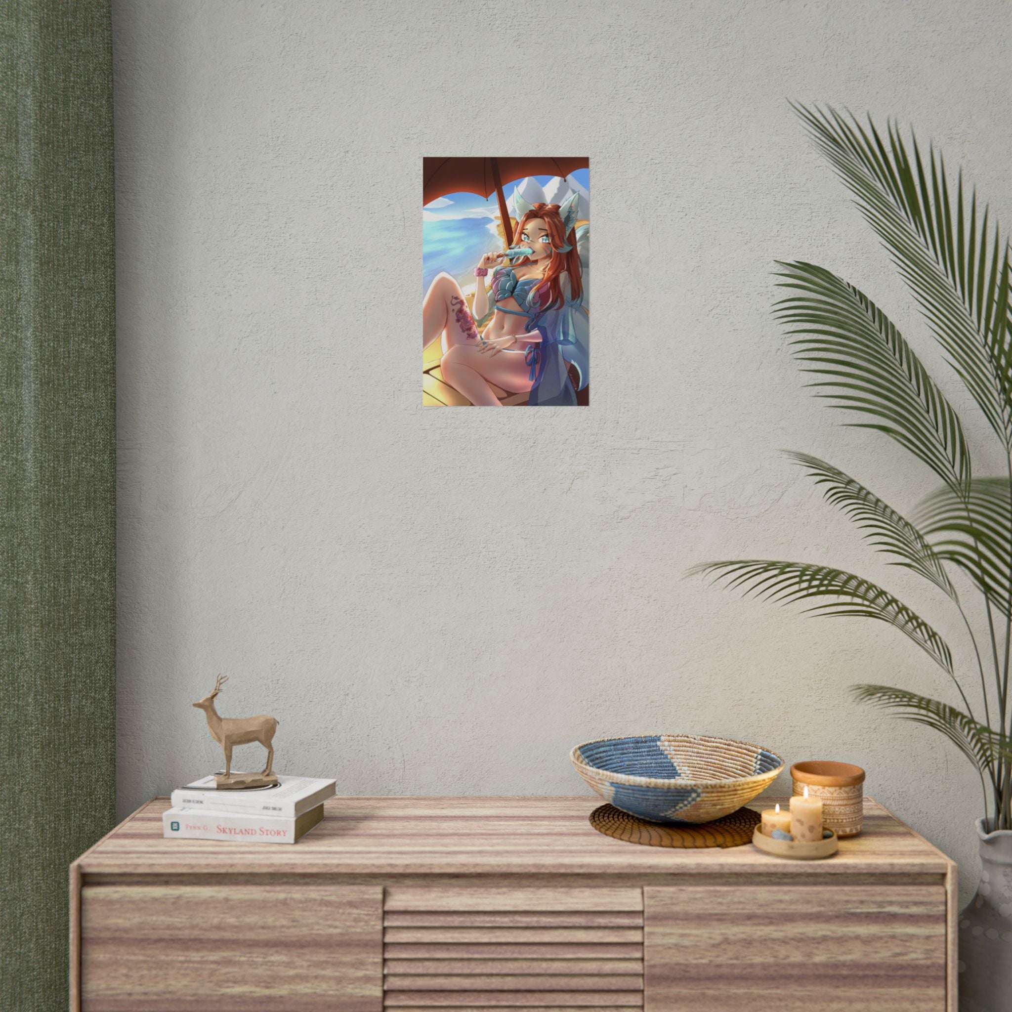 Luna Fujimaru "Seaside Vixen" Poster