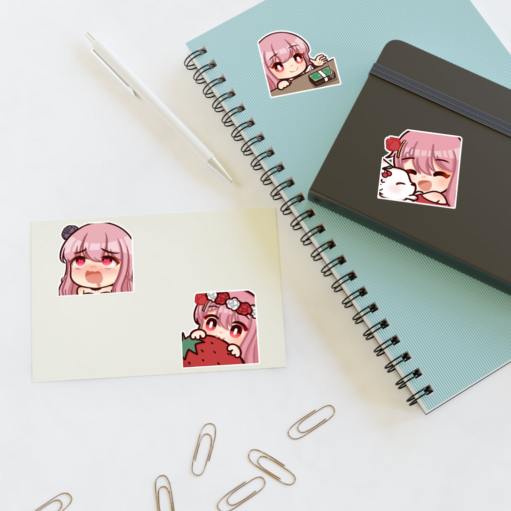 HanamiMomo Sticker Sheet