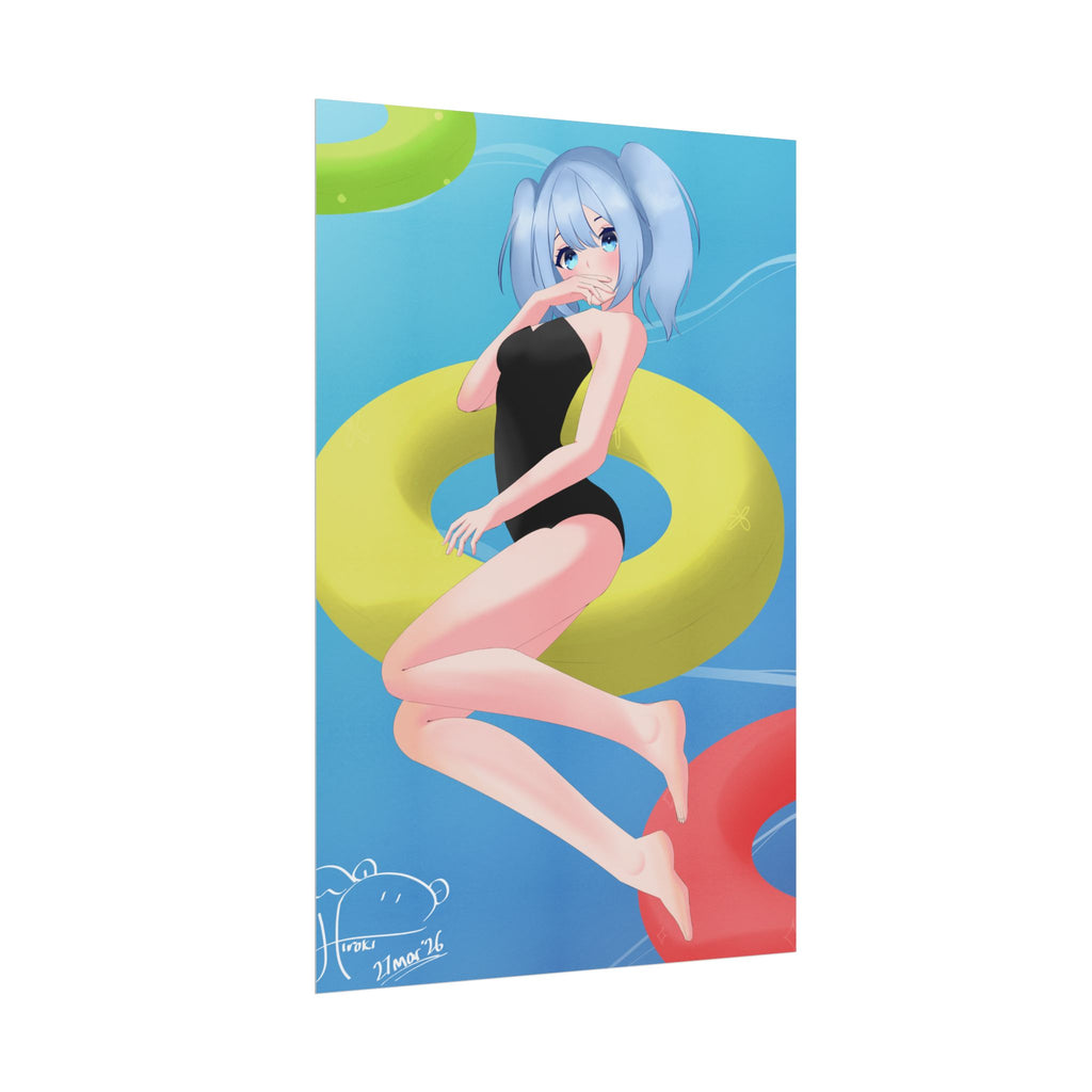 hi2chan "One Piece" Poster