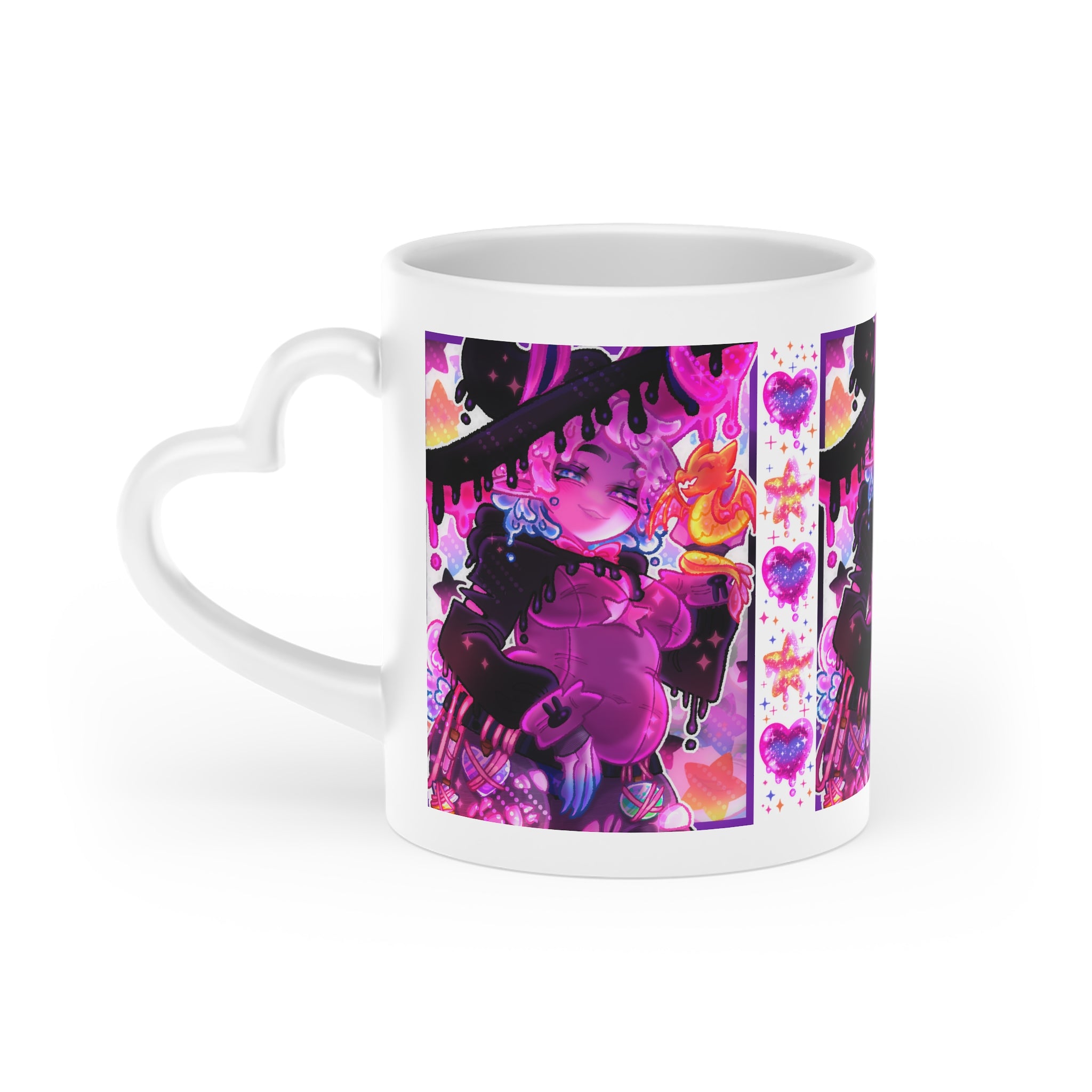 SourSlimes "Witchy Sweet" Valentine's Day Heart Mug