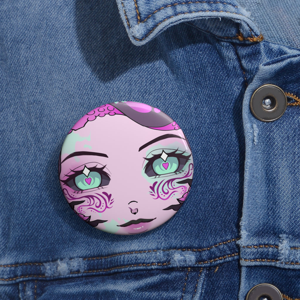 EnbyTTV "Pastel Hex" Pin Button
