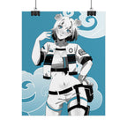 AshenMei Monochrome Poster