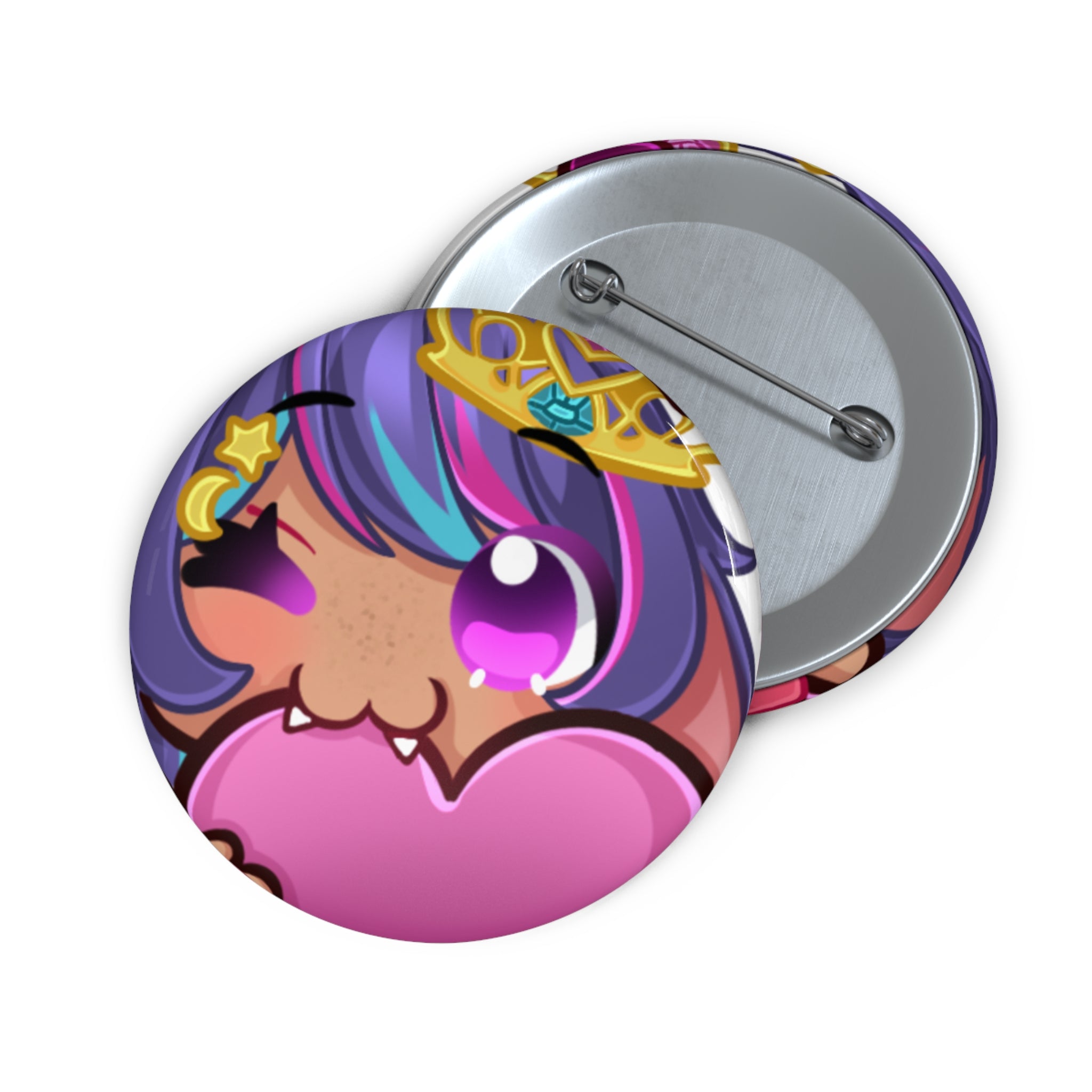 LopiLuna "Love Chu~" Button Pin