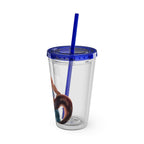 KeytheMoo "Talk to the Tail" Acrylic Tumbler