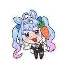 Mifuyu "Carrot 4 U" Sticker