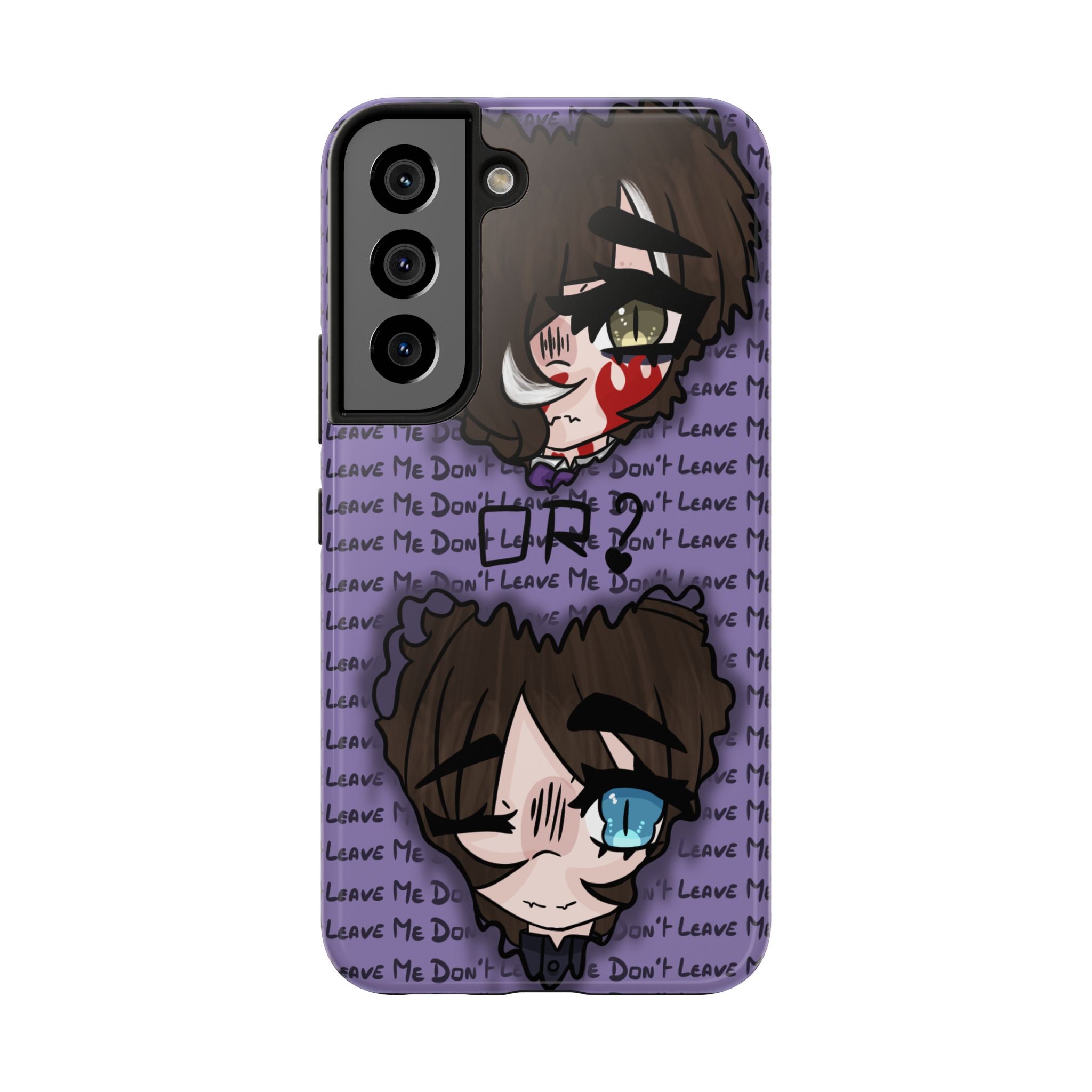 Renée Lysobore "Me or Them" Phone Case