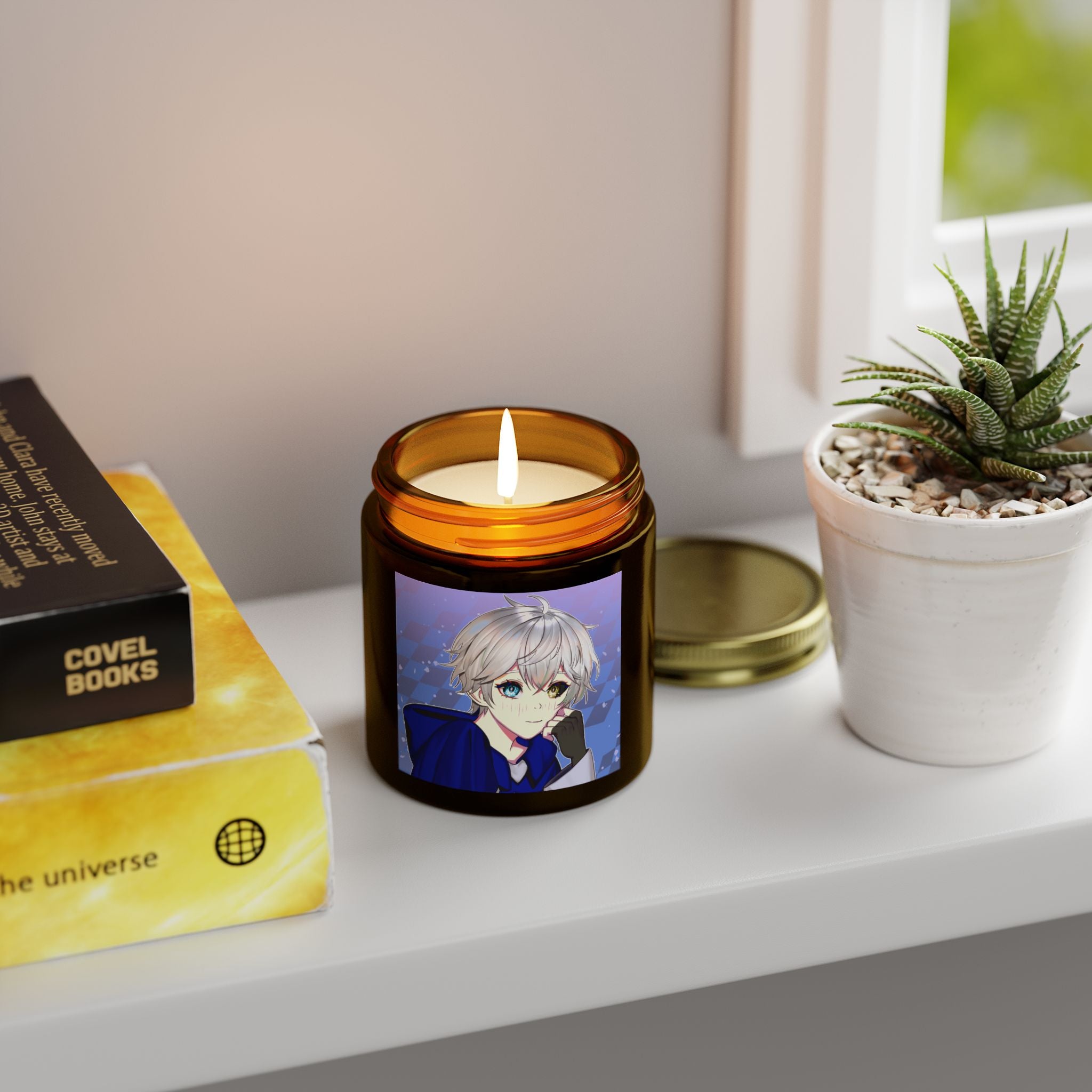 Azure “Staring” Scented Candle