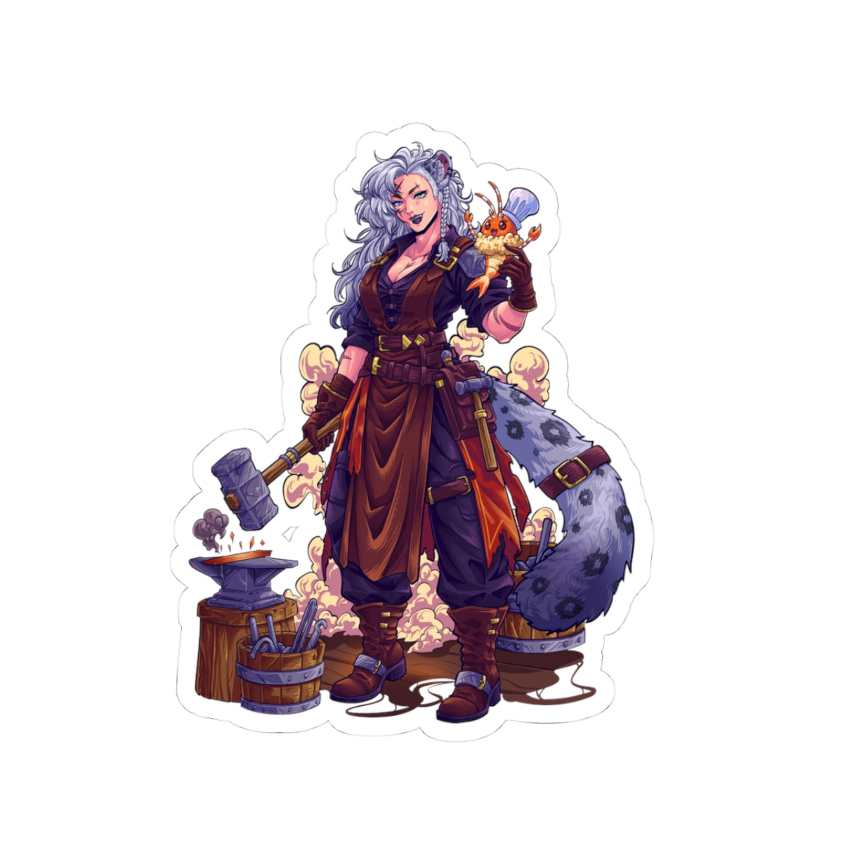 yukurivt "Forge" Sticker