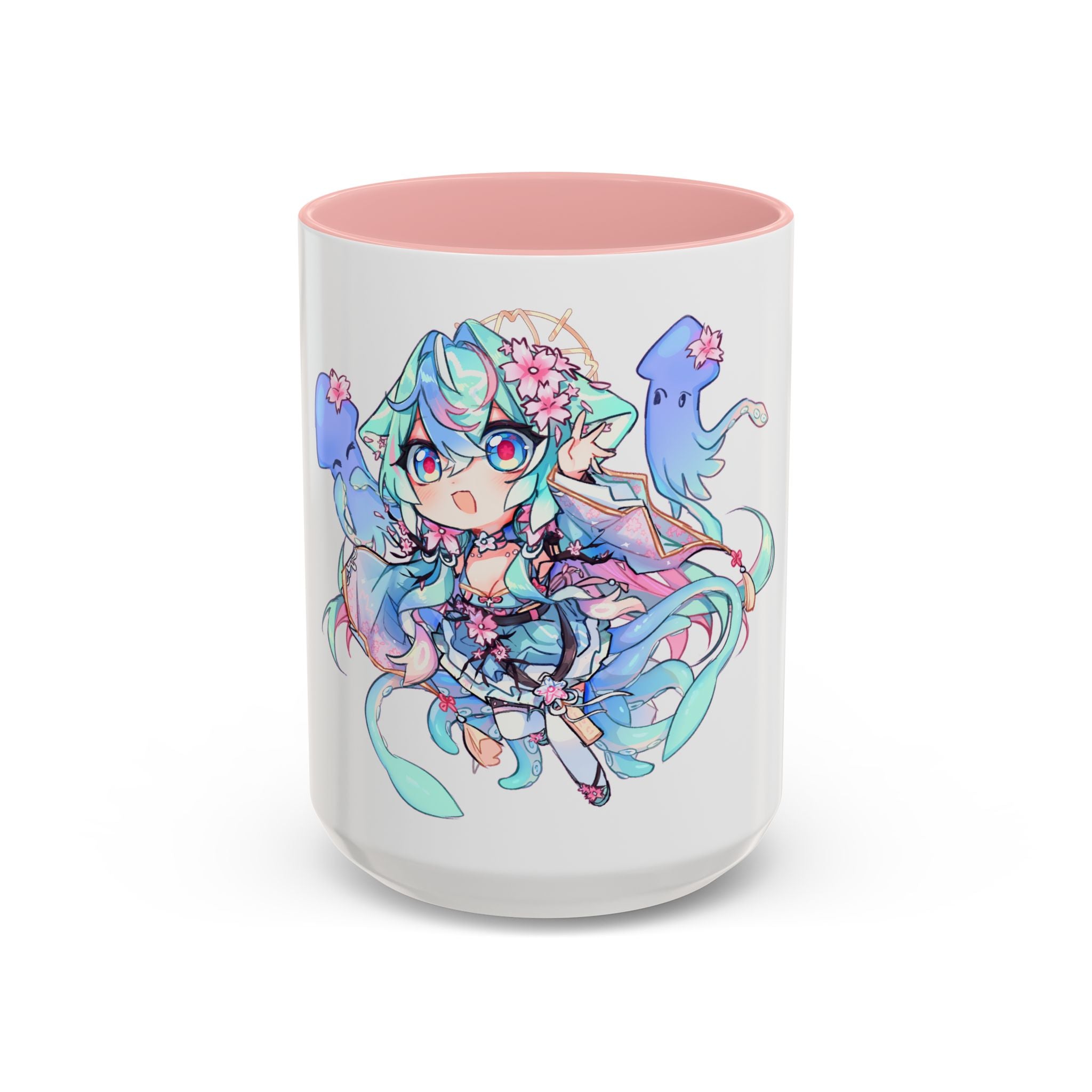 Eggie Weggie "Squid Friends" Accent Mug