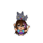 Angel Paradox "Silly Companion" Sticker