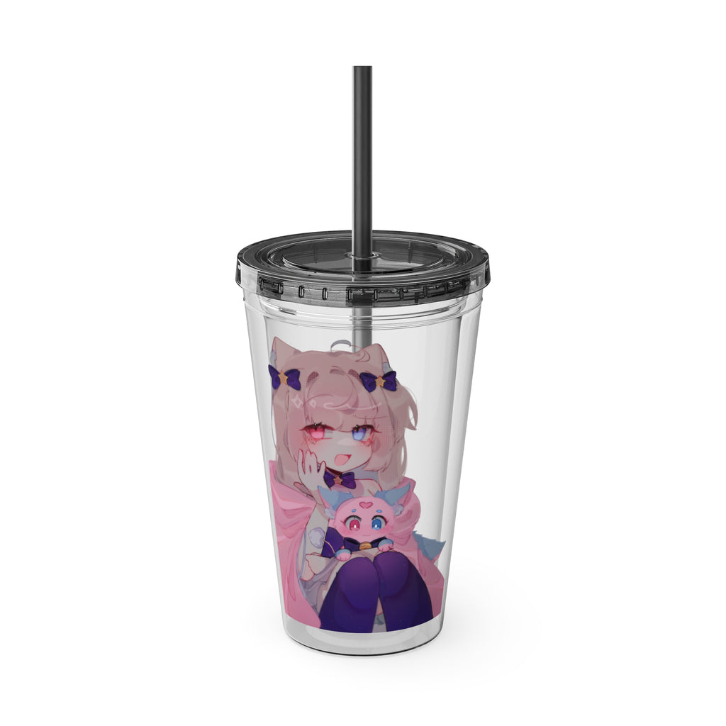 Cozy Nighty Neko Tumbler