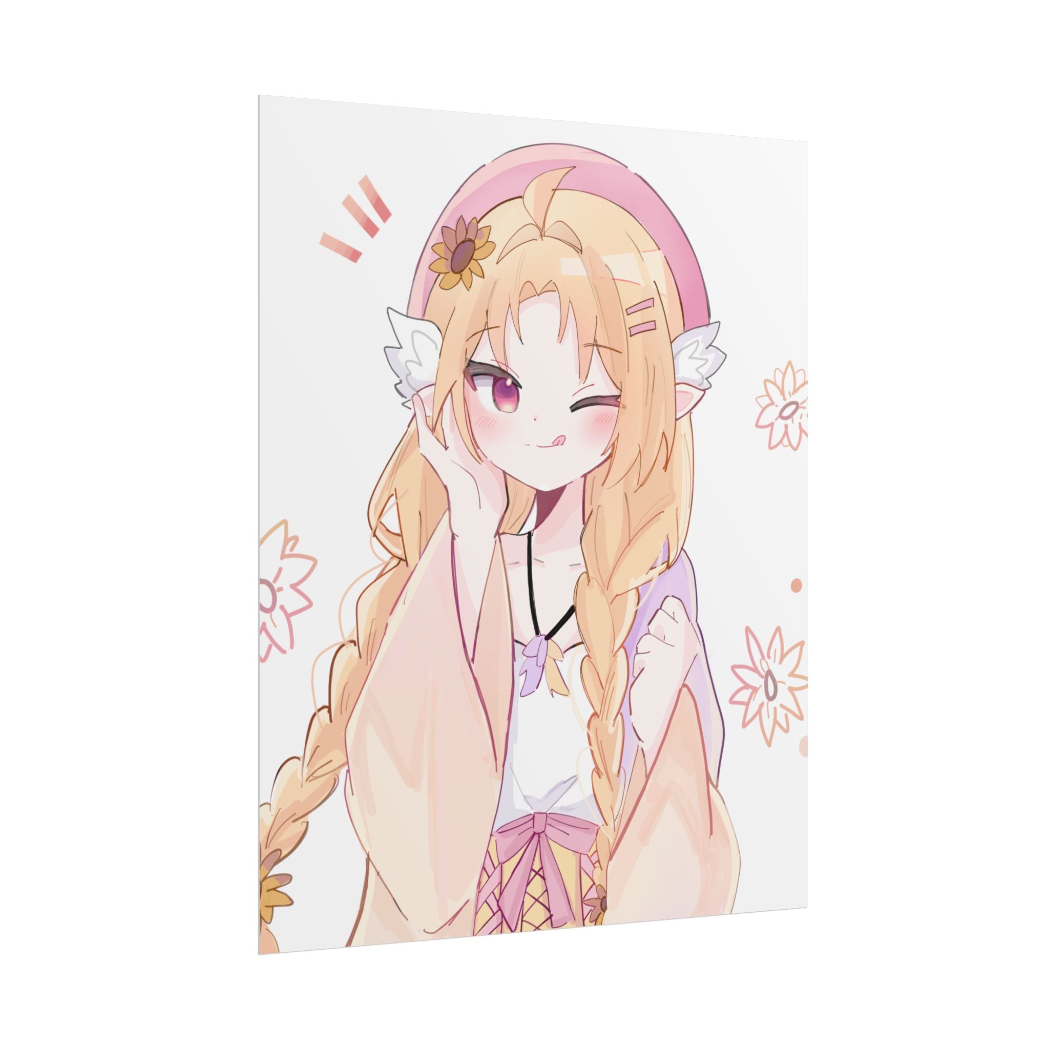 Momo Morning "Wink" Poster