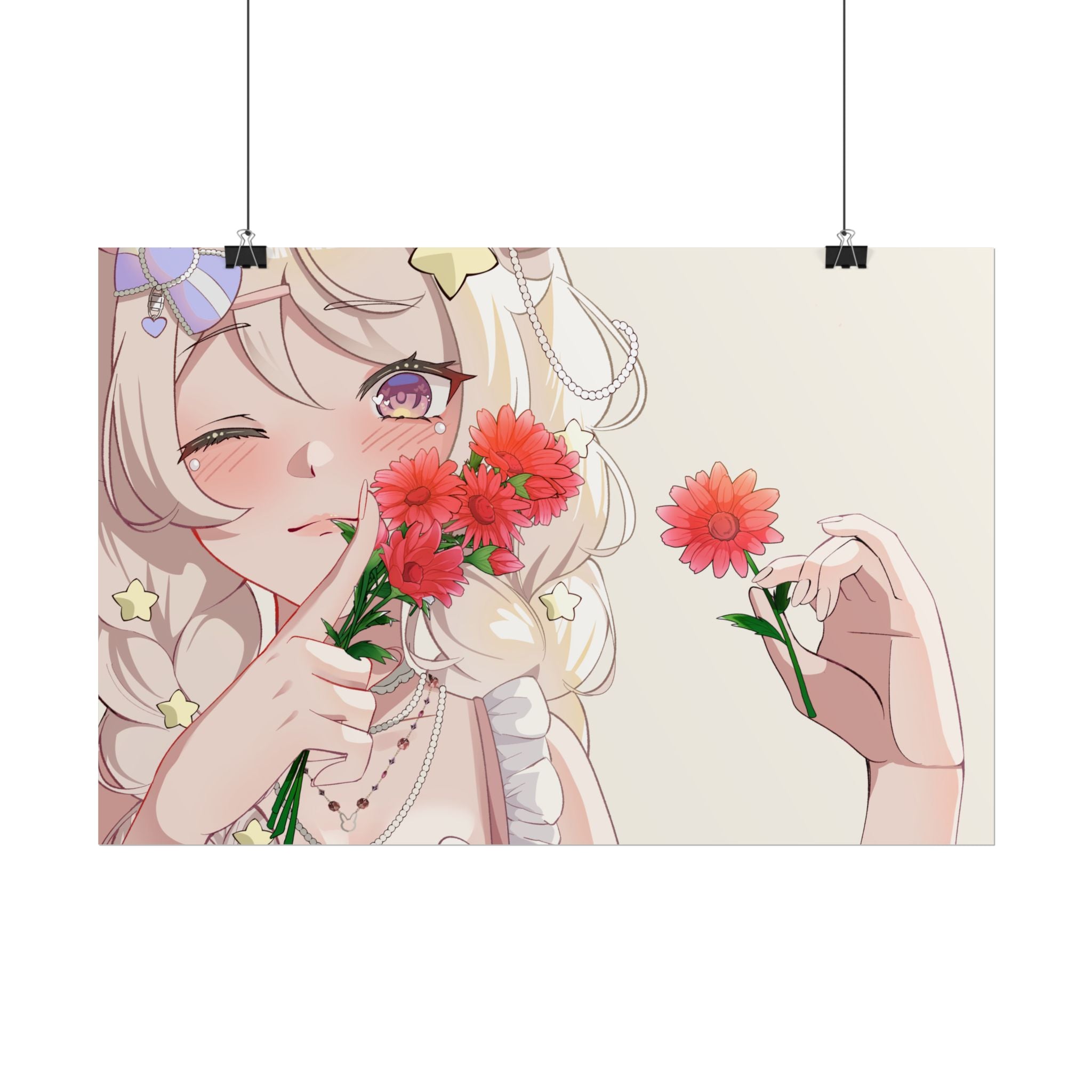 MoonBugVT "Flower For You" Poster