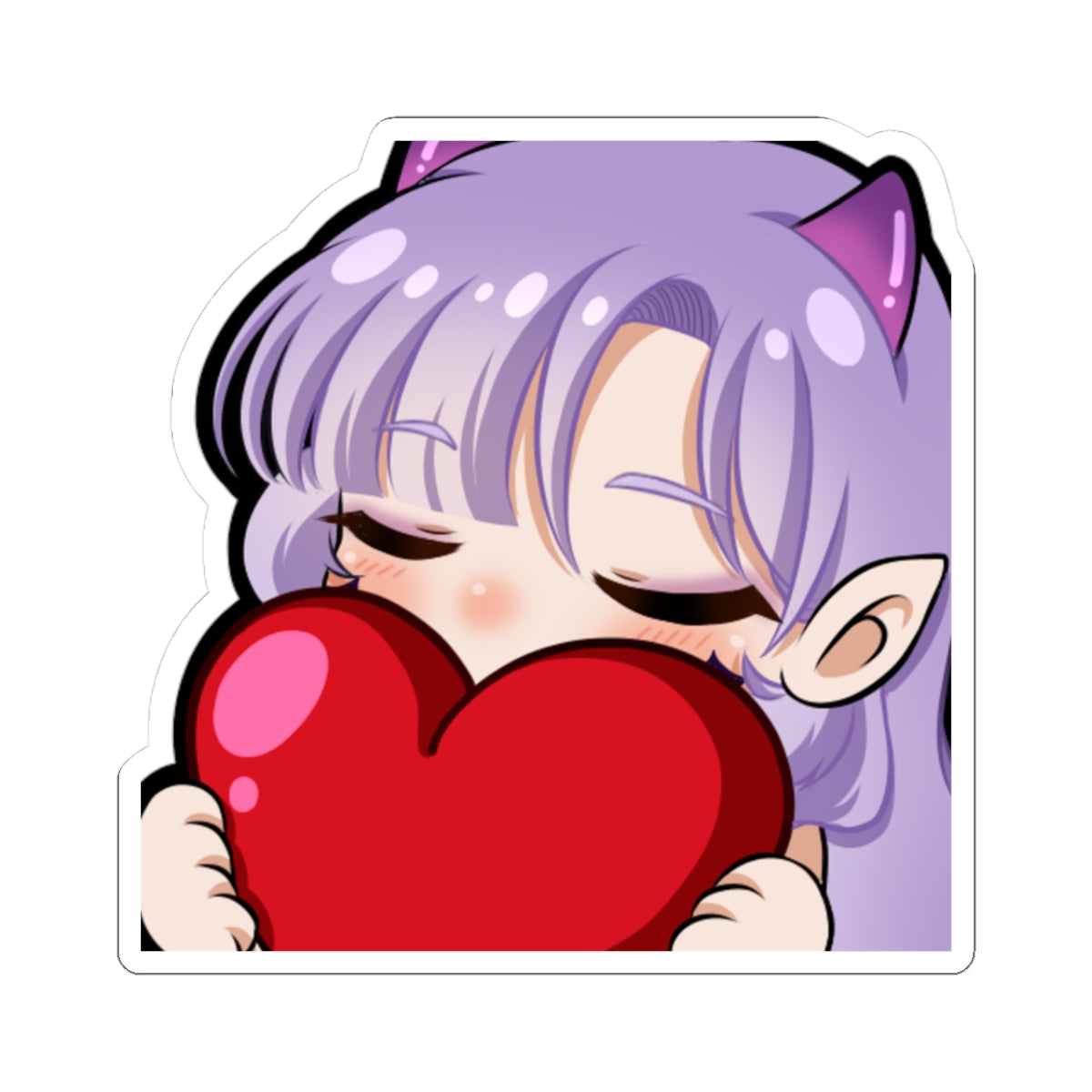 BasicallyVal "Heart" Sticker