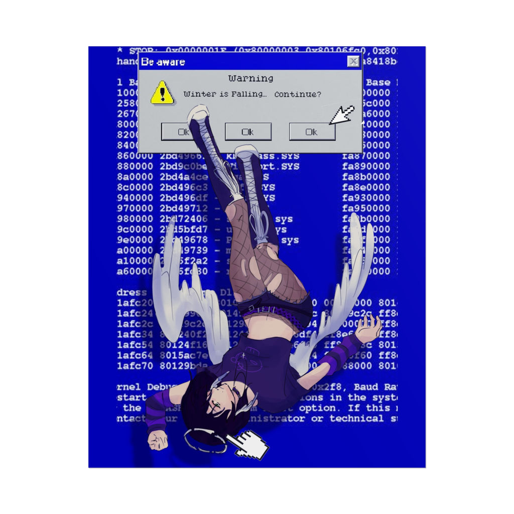 winteris2tired "winteris404'd" Poster