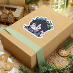 Mycena Xanh "Flora Crown" Sticker