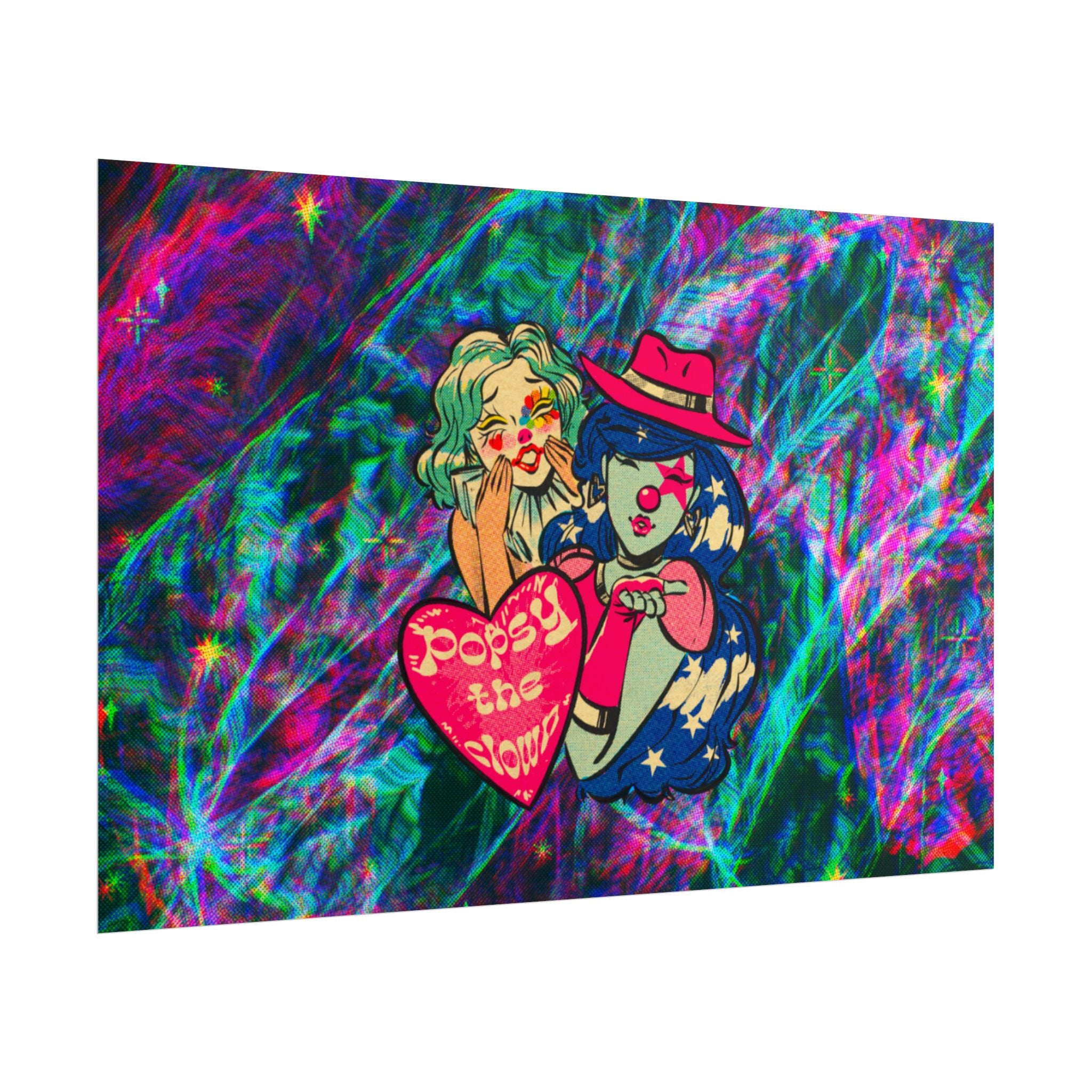 PopsyTheClown "ArtPopsy" Poster