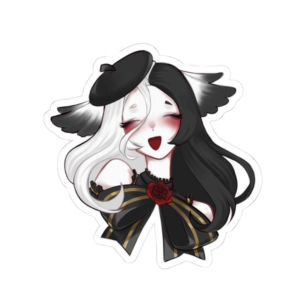 Ciri "Rosey Cheeks" Sticker