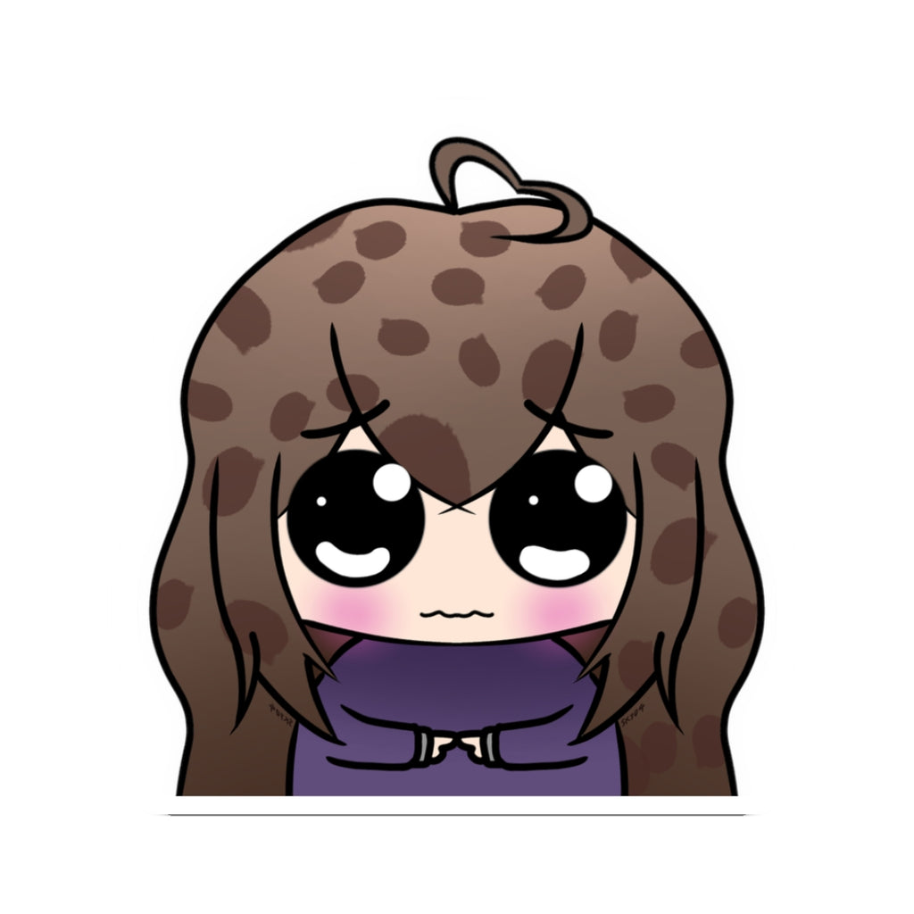 Stripy Luna "Shy Guy" Sticker