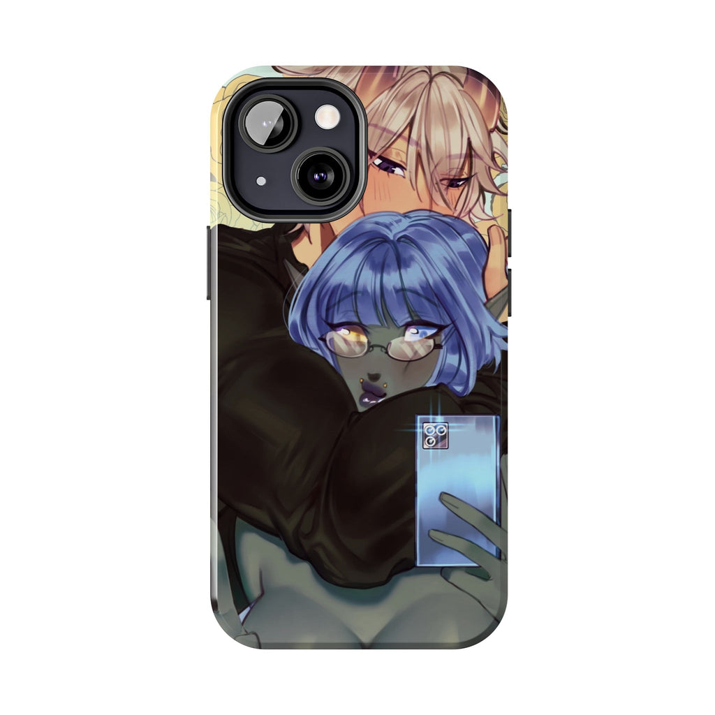 BasicallyVal "Selfie" Tough Phonecase