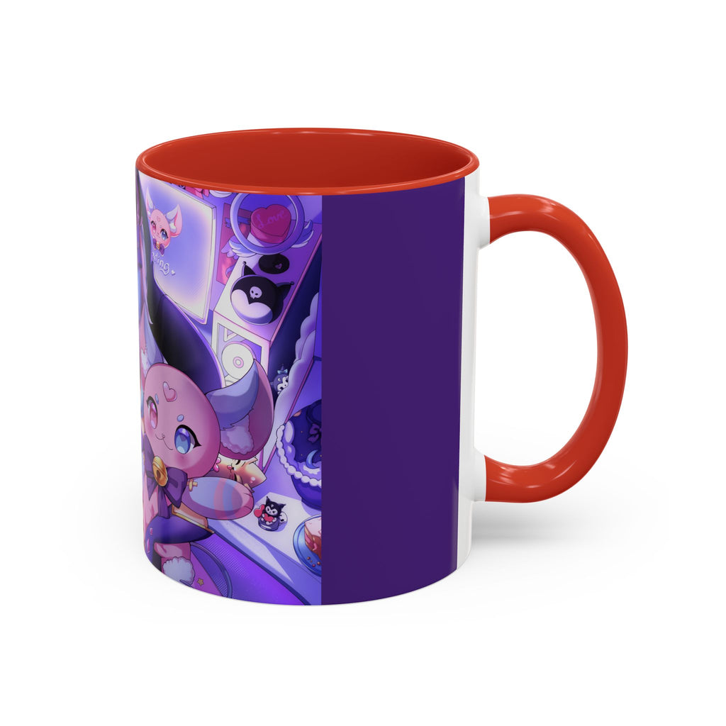 "Time To Stream!" Nighty Neko Mug