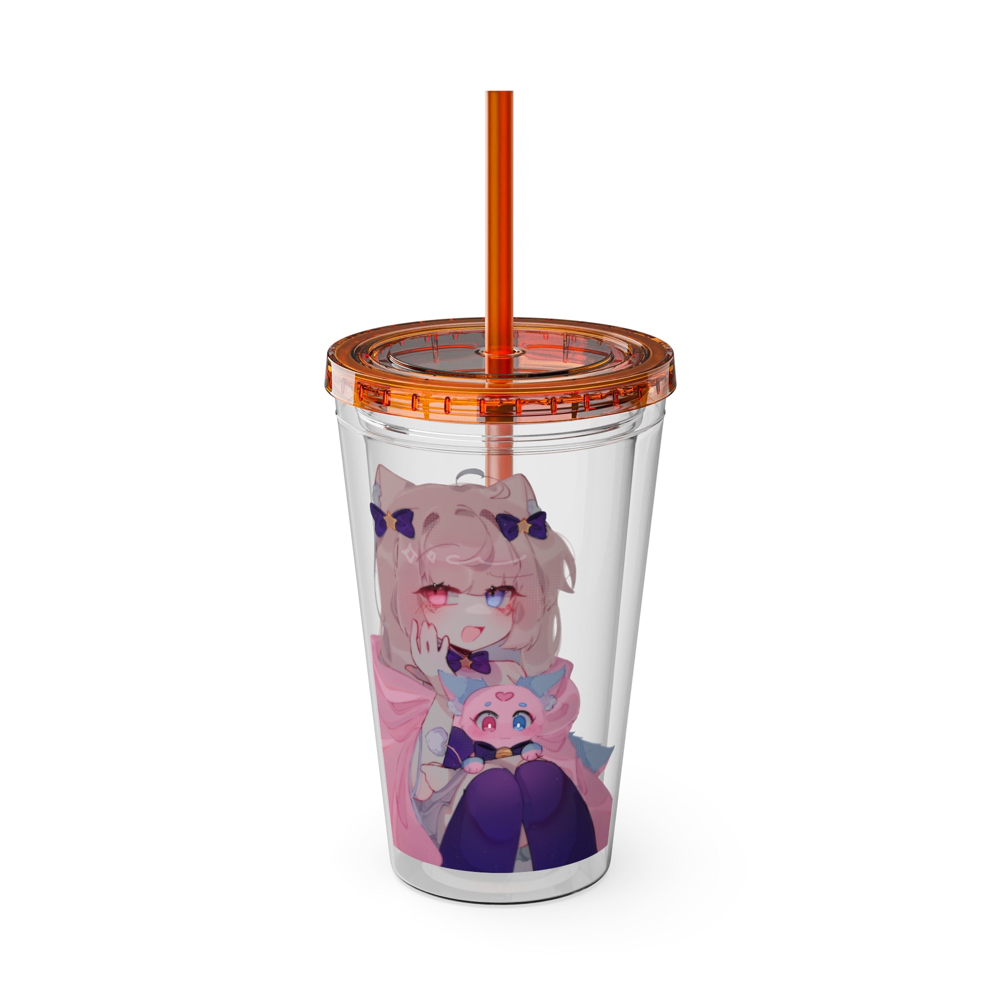 Cozy Nighty Neko Tumbler