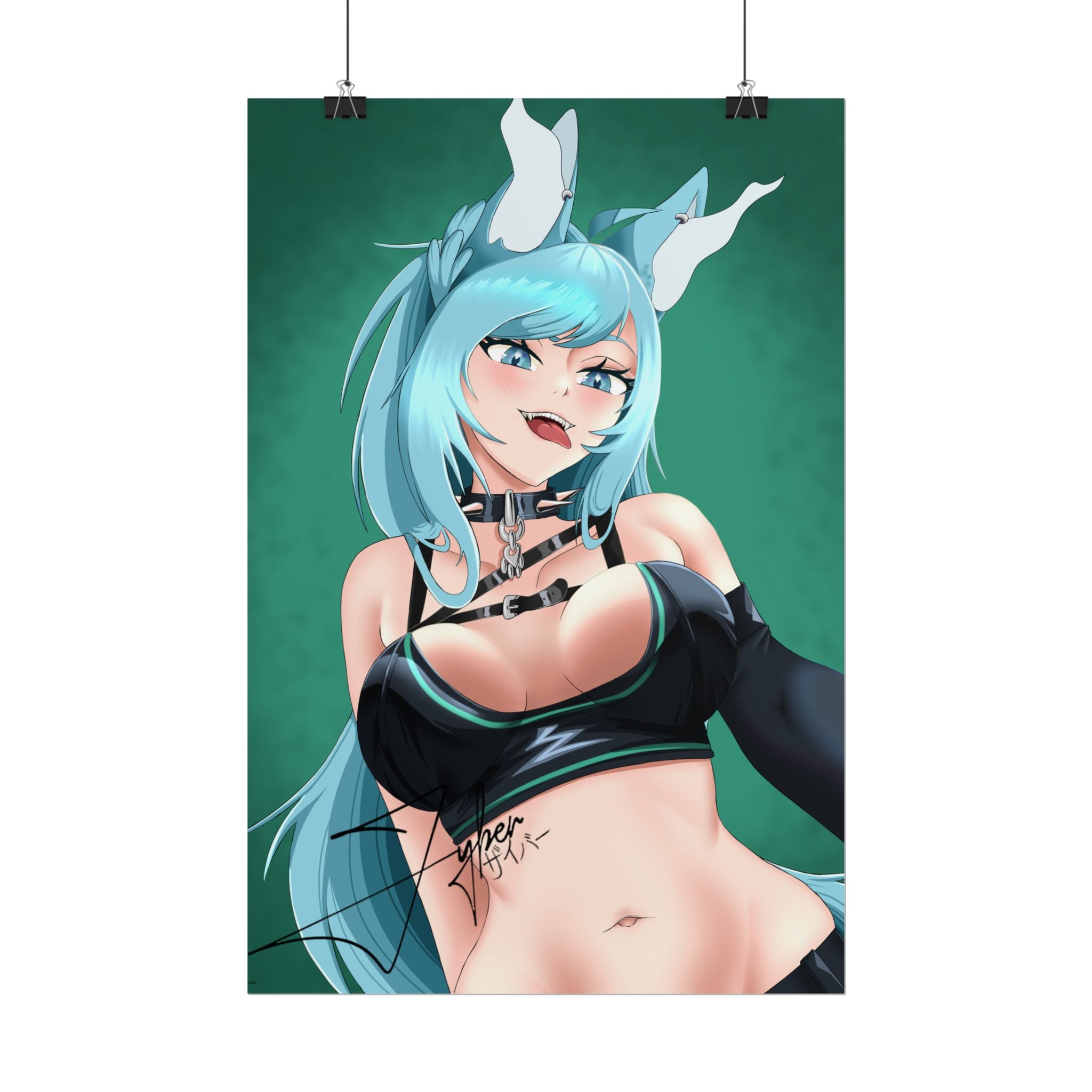 ZyberVT "Tongue Out" Poster