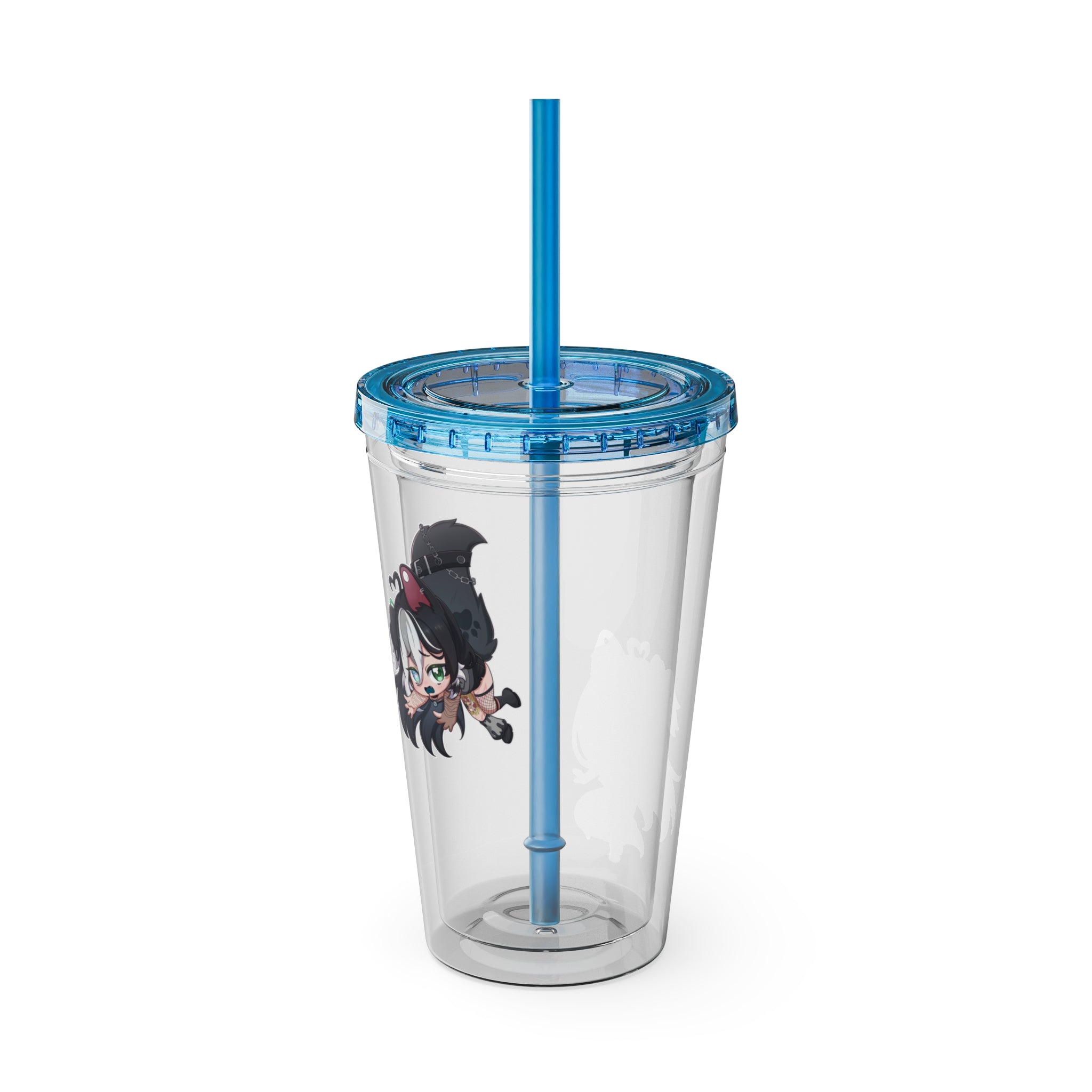 dognamedKats "Chibi Friends" Acrylic Tumbler