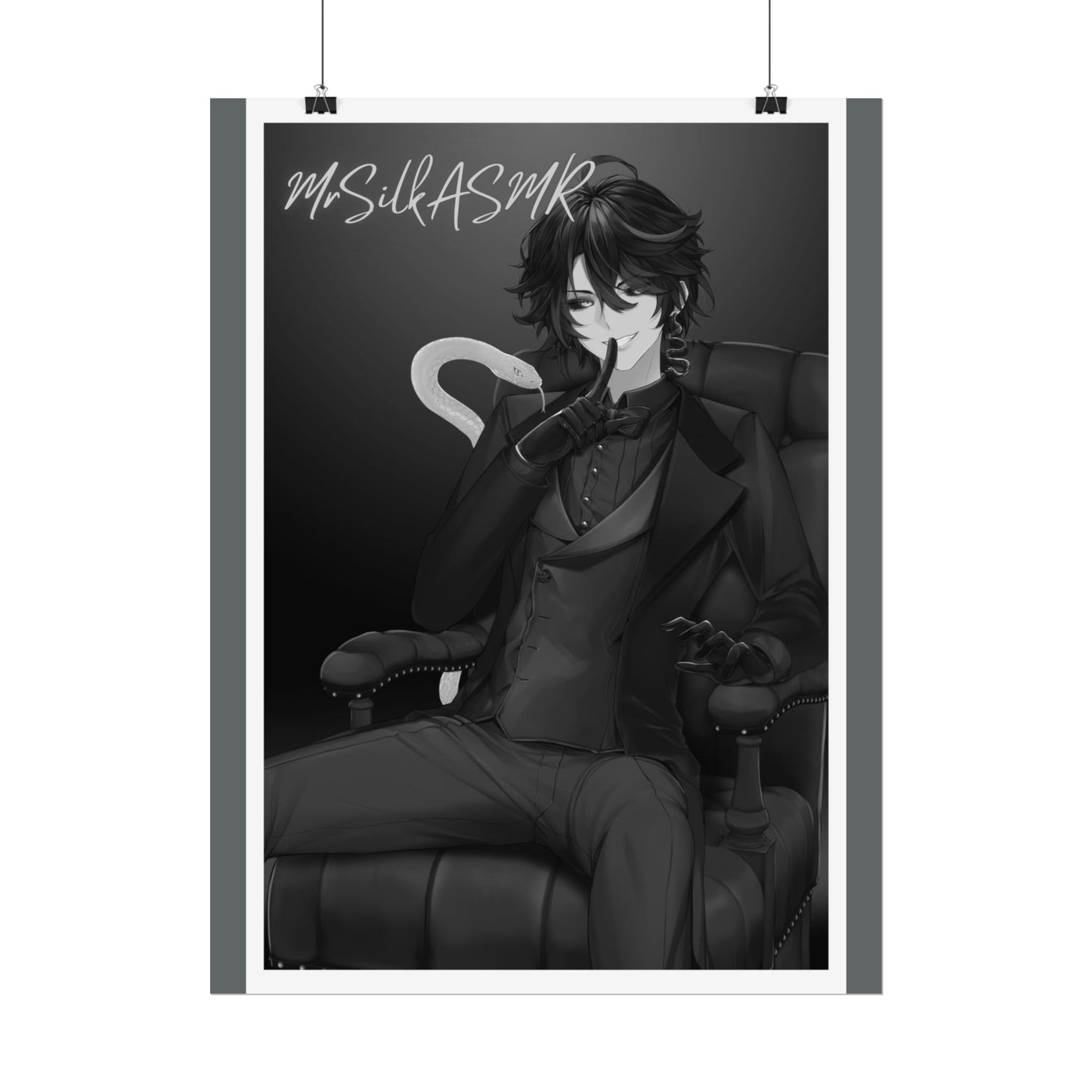 Mr Silk "Shh" Poster