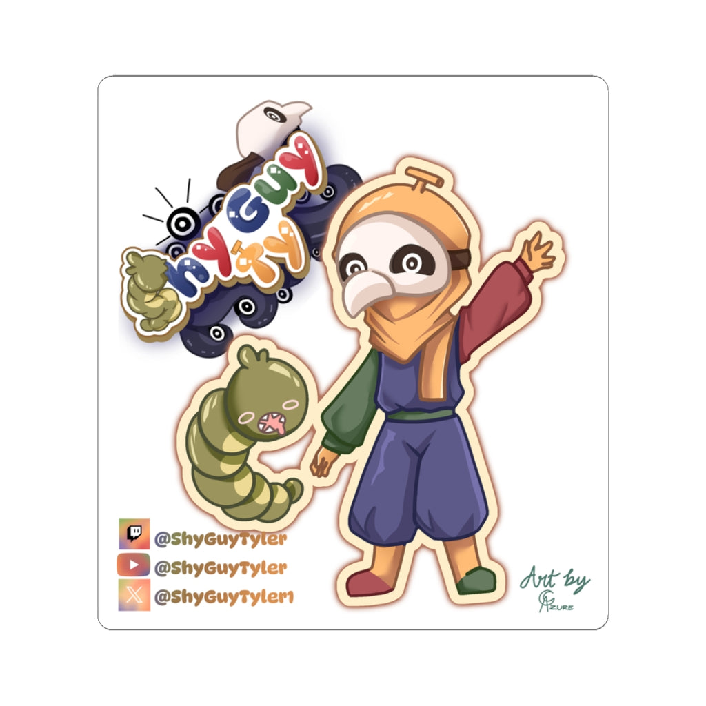 ShyGuyTy "Little Wave" Sticker