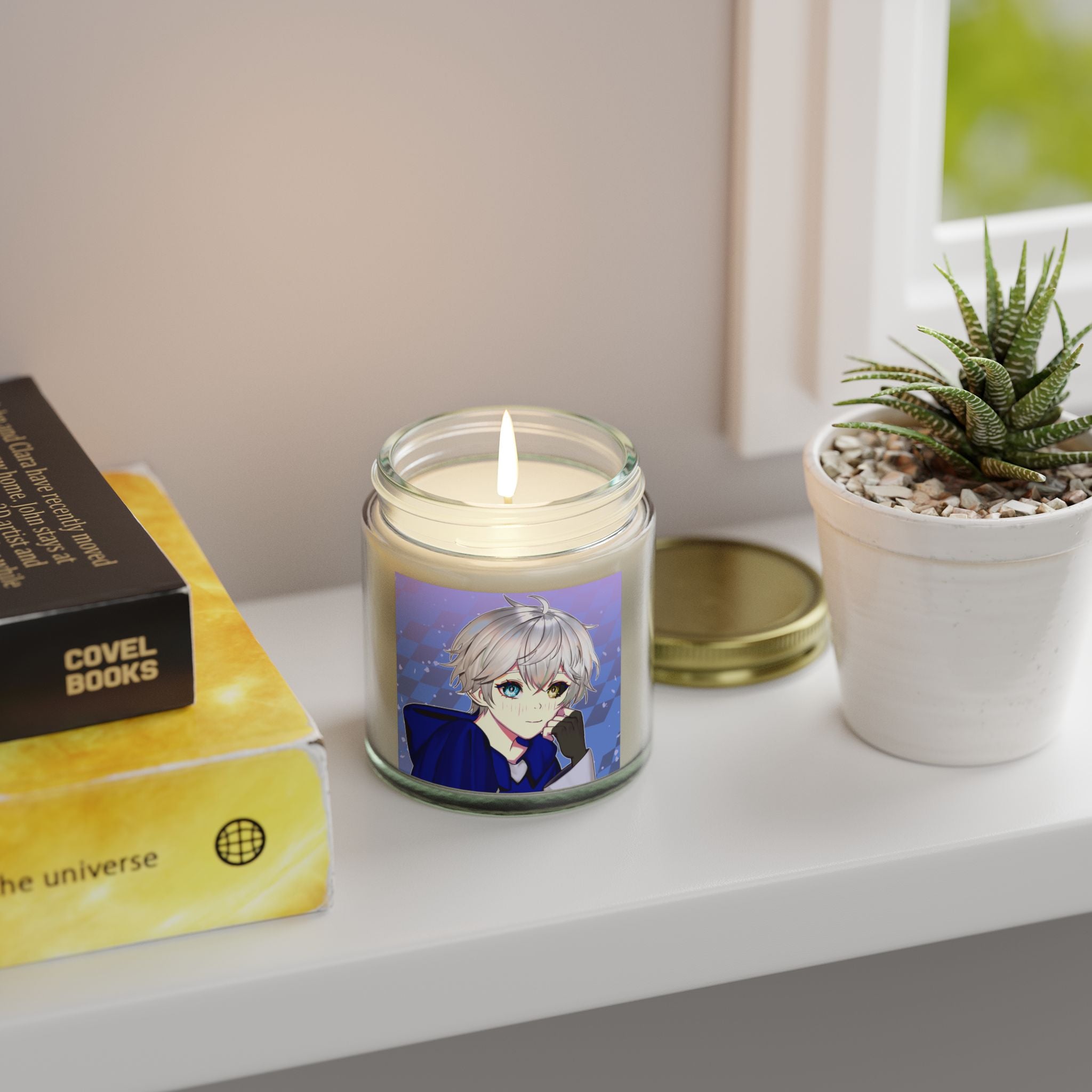Azure “Staring” Scented Candle