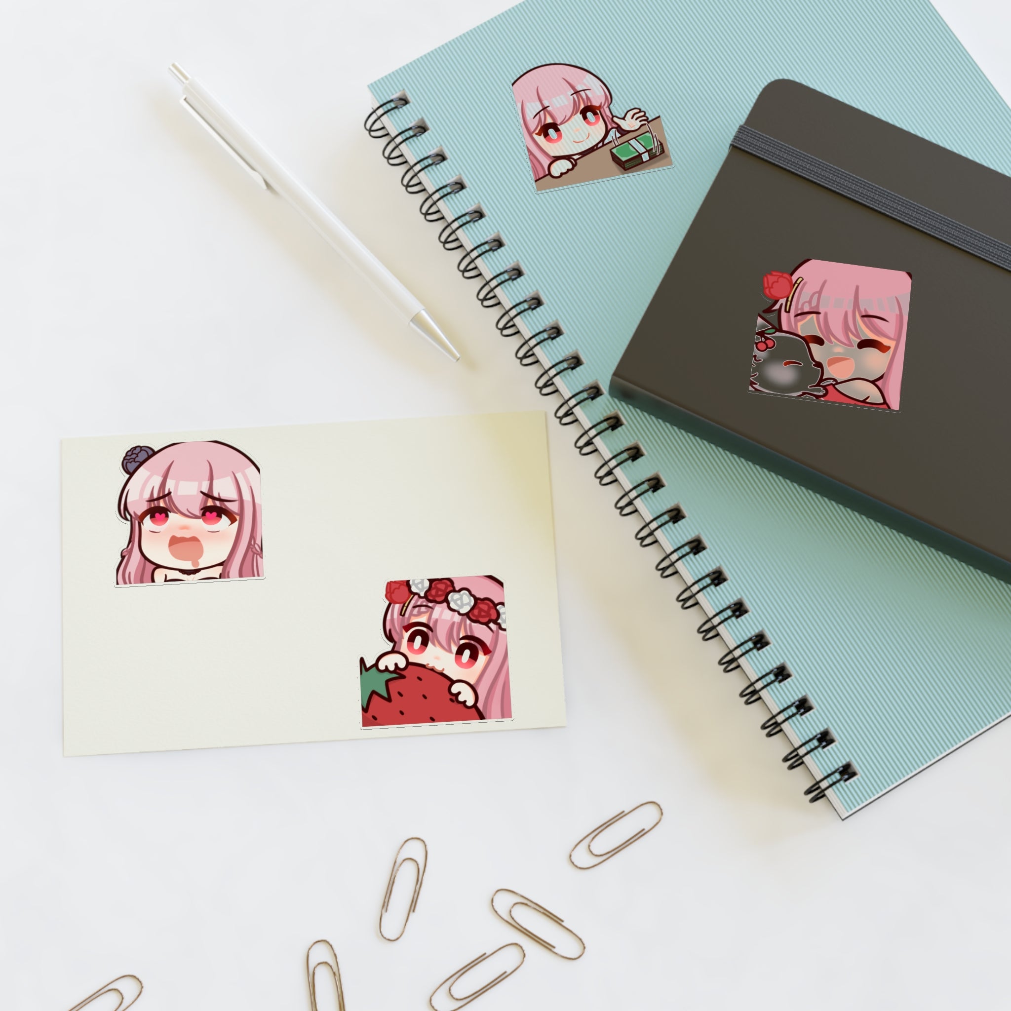 HanamiMomo Sticker Sheet