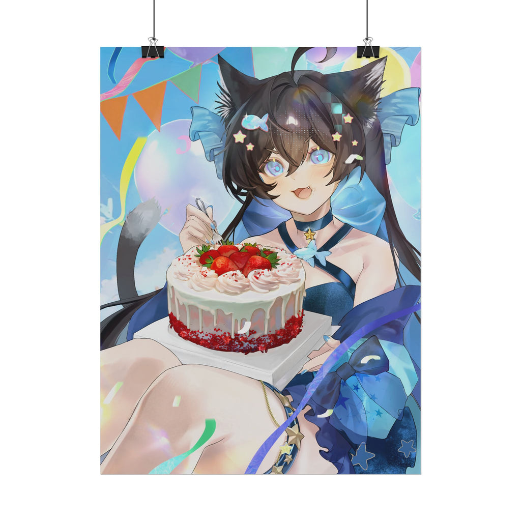 Mio_Ch "Birthday Celebration" Poster