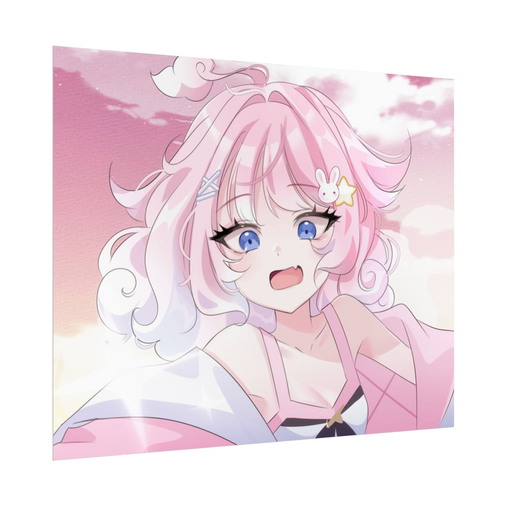 NyoomiePiyu Pink Sky Poster