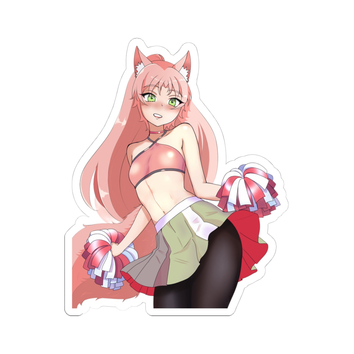 Minoru Koicha "Cheerleader" Sticker