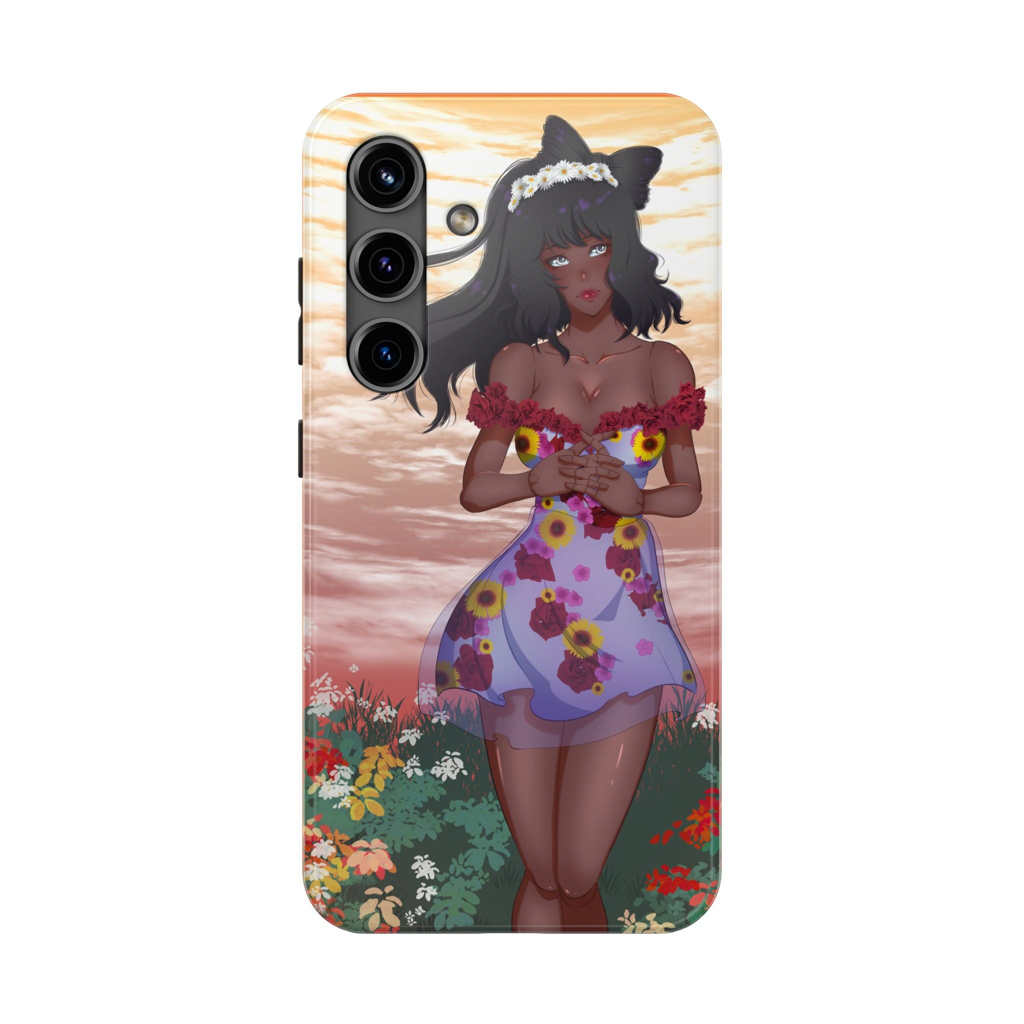 Vinnia Valentine "Rose Graden" Tough Phone Case