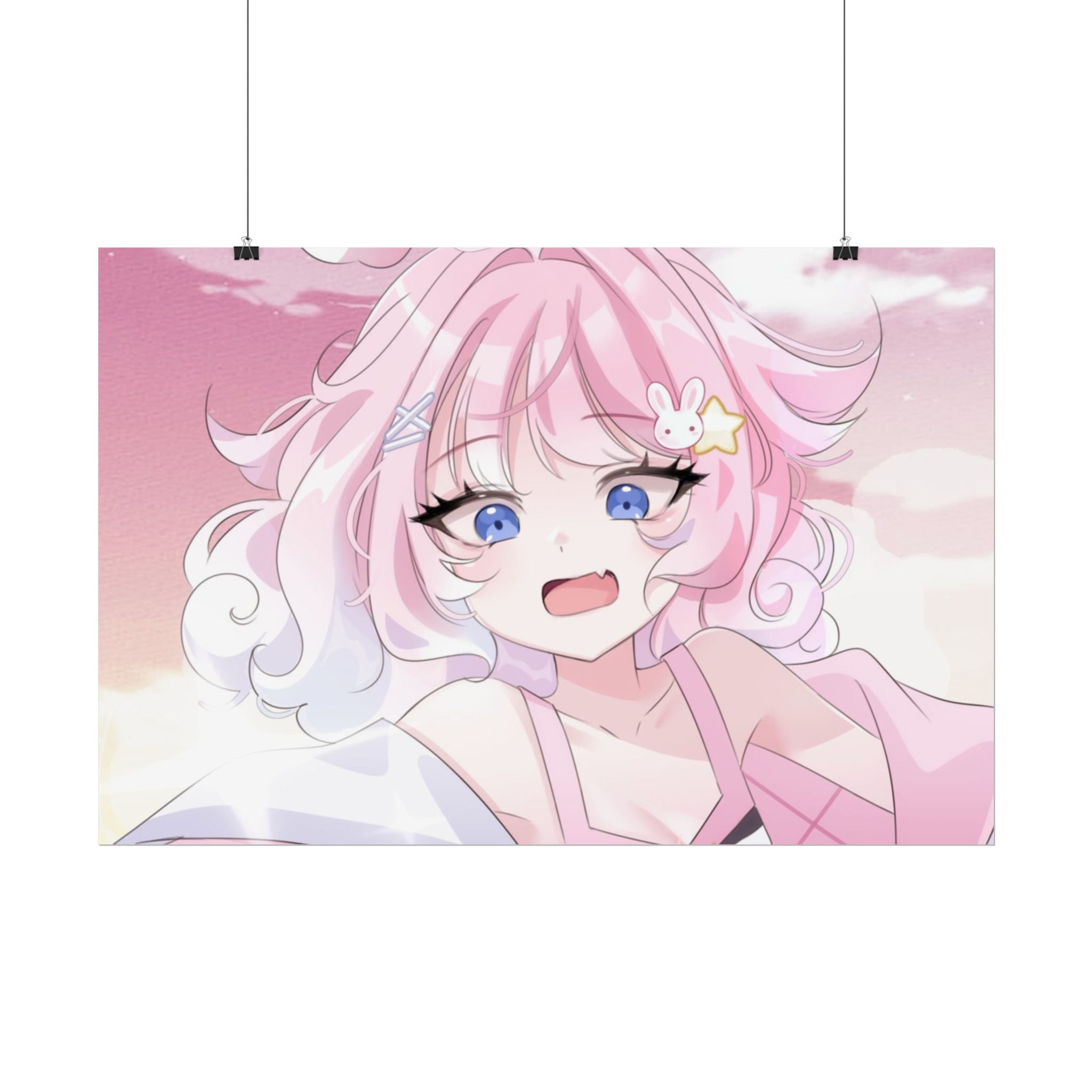 NyoomiePiyu Pink Sky Poster