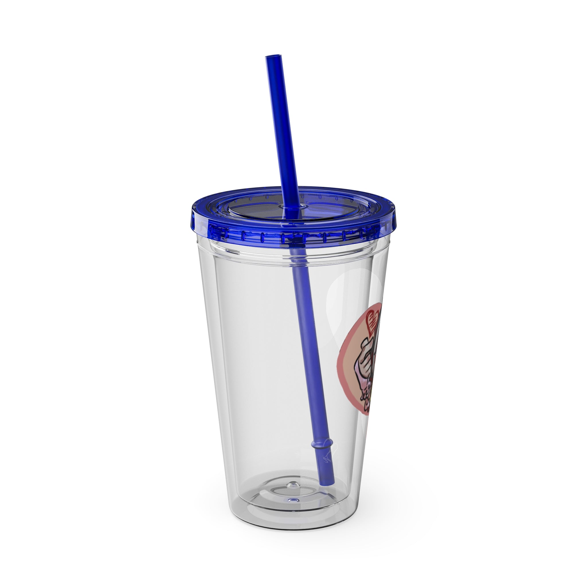 Vatsun Kabuki "Hearts~" Acrylic Tumbler
