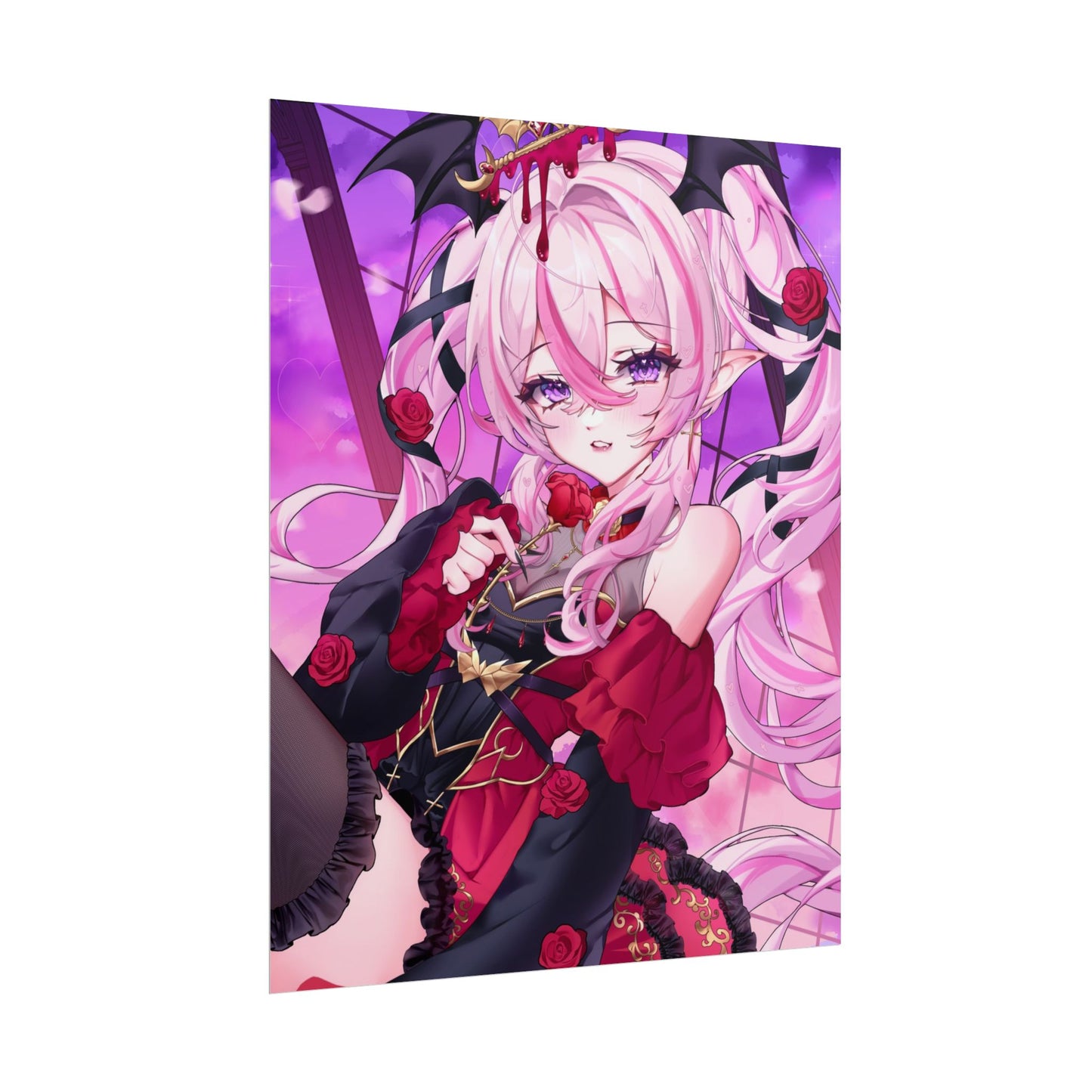 Purple Moon Nyxie Poster