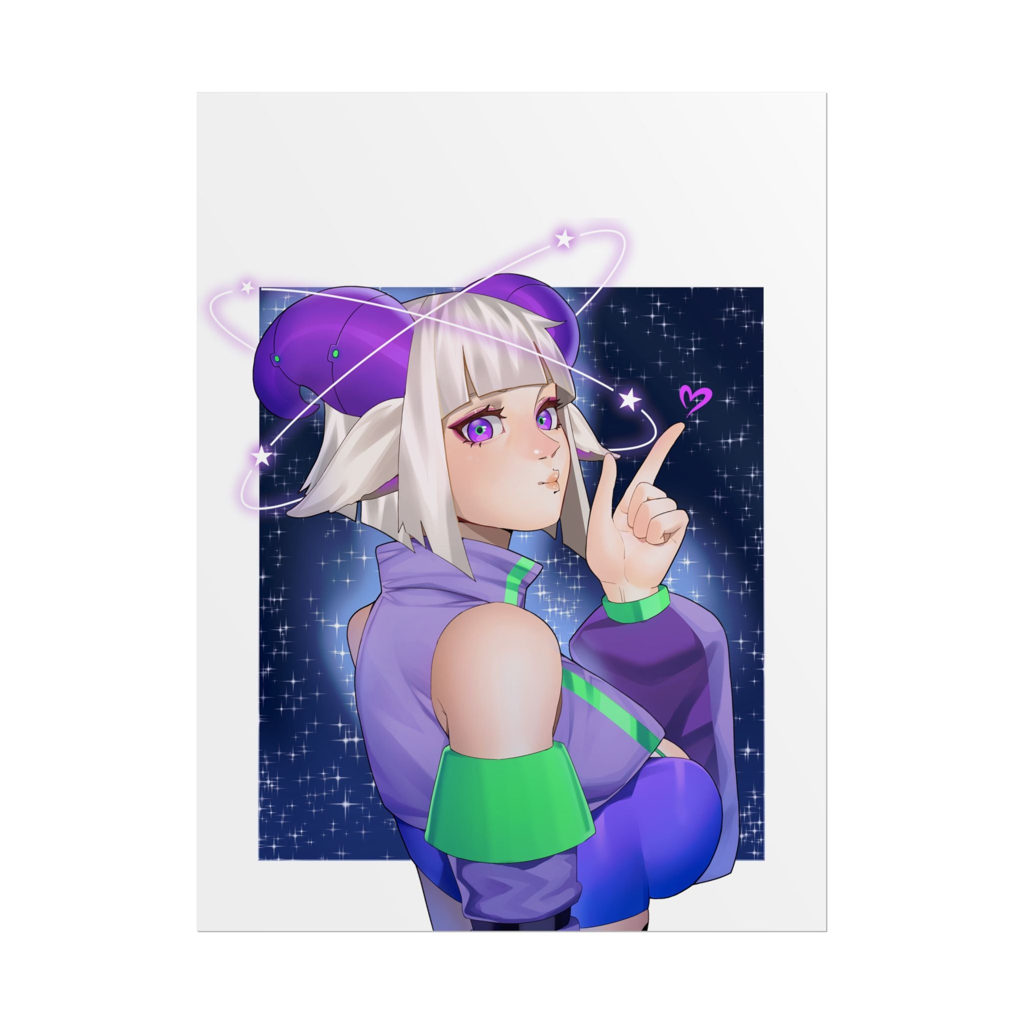 Bobamai "Finger Guns" Poster