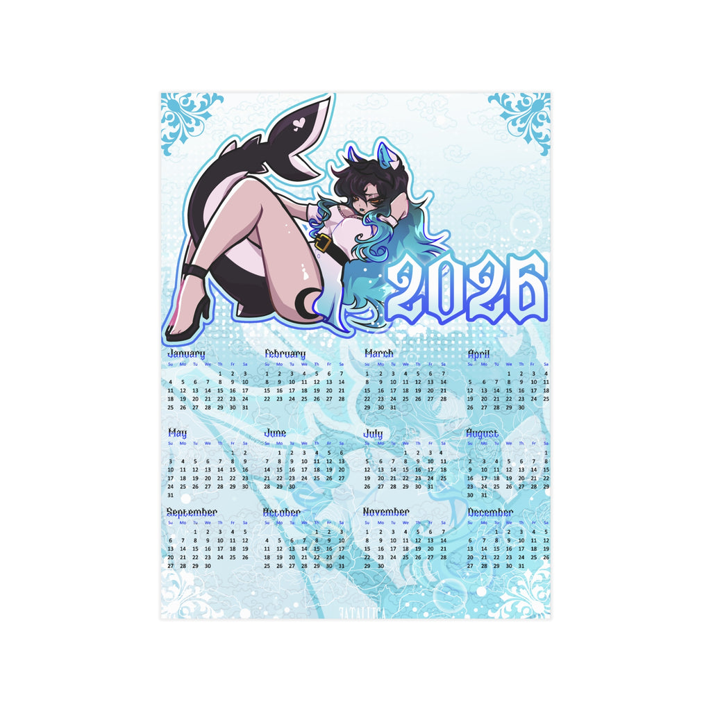 Sereana 2026 Calendar Print