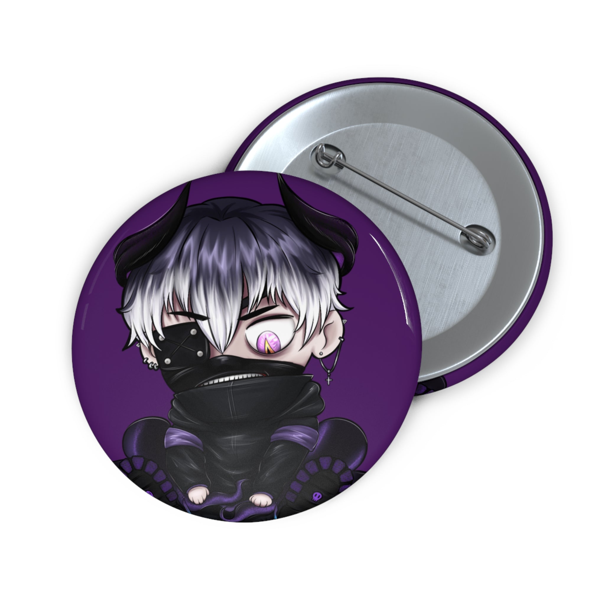 Ghastly Pin Button